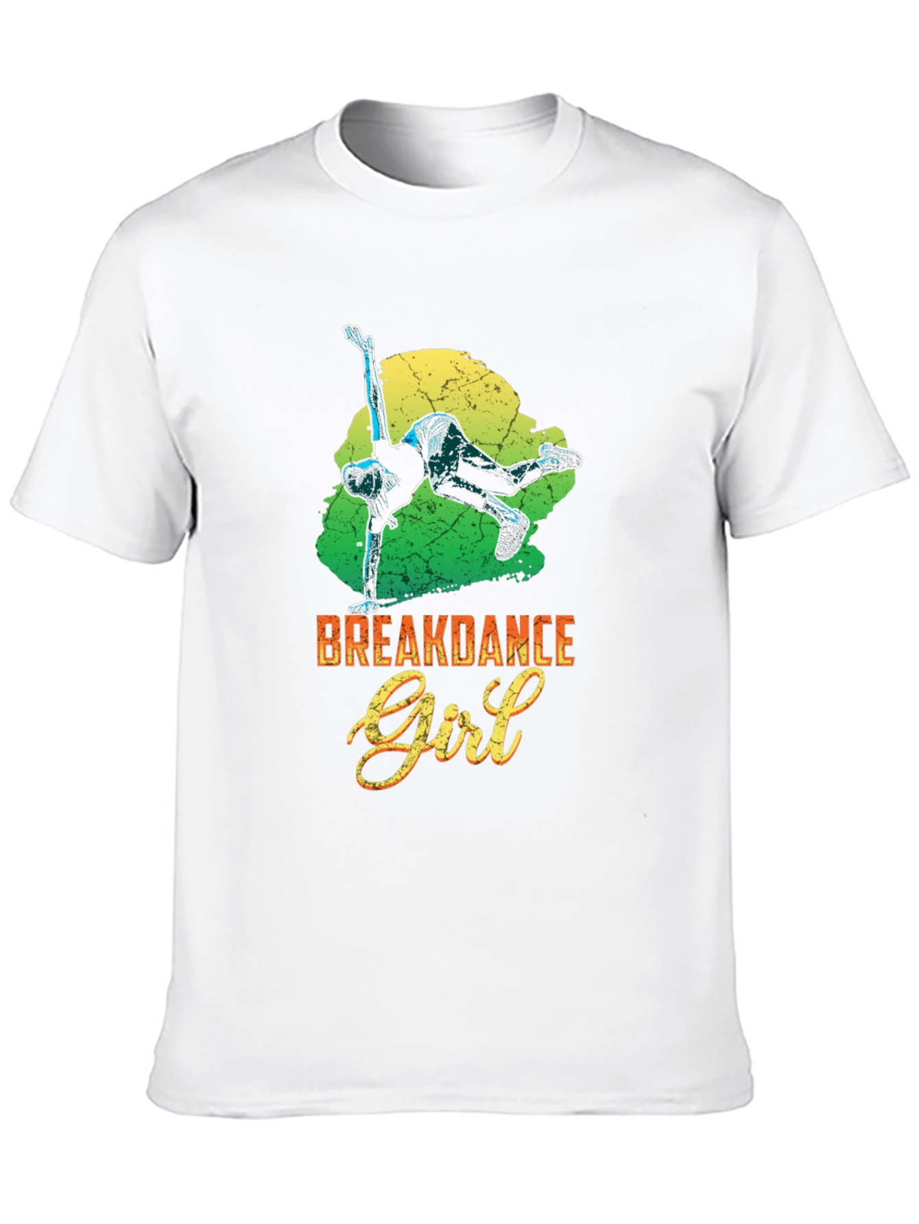 Breakdance Girl Graphic Tee - Stylish Streetwear