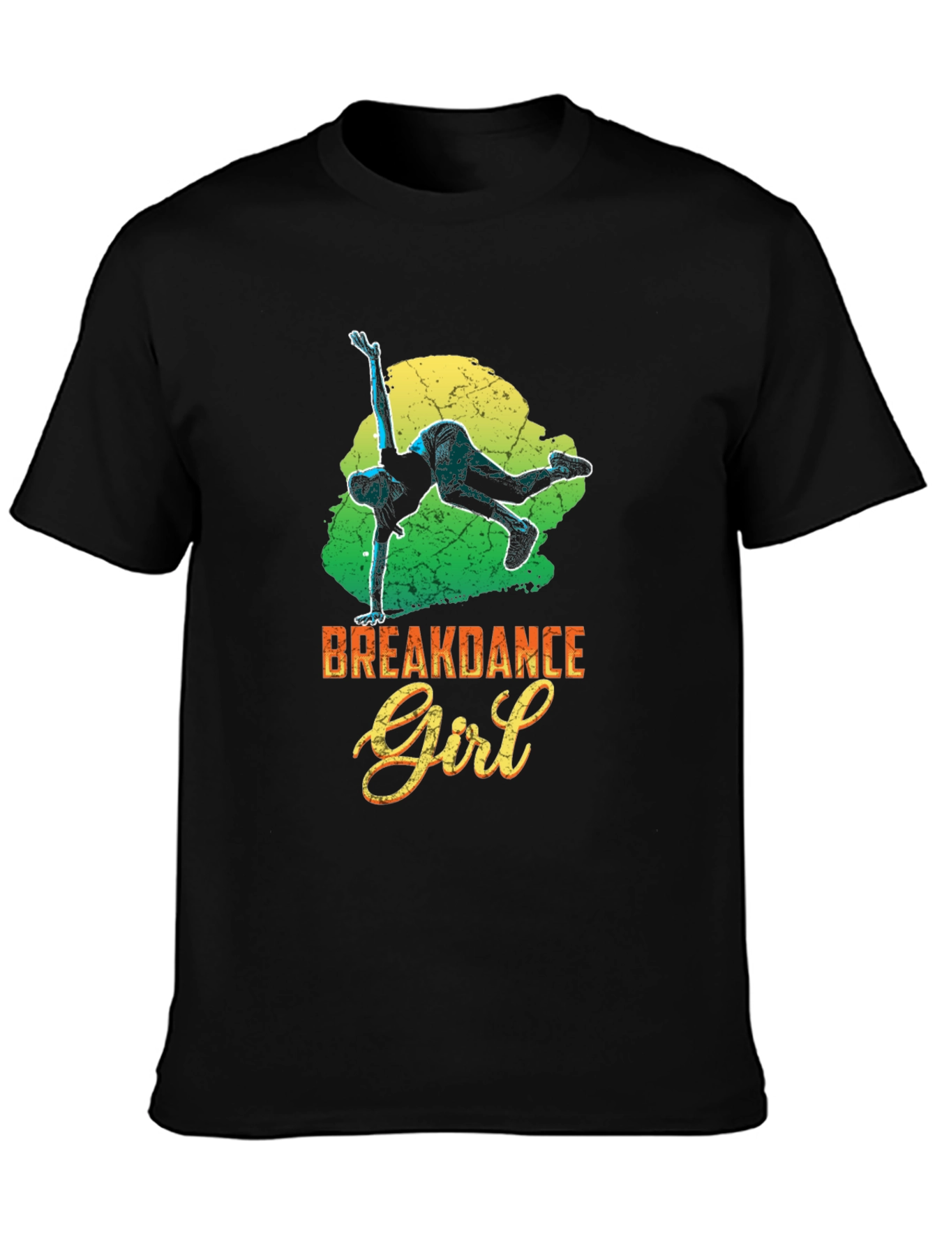 Breakdance Girl Graphic Tee - Stylish Streetwear