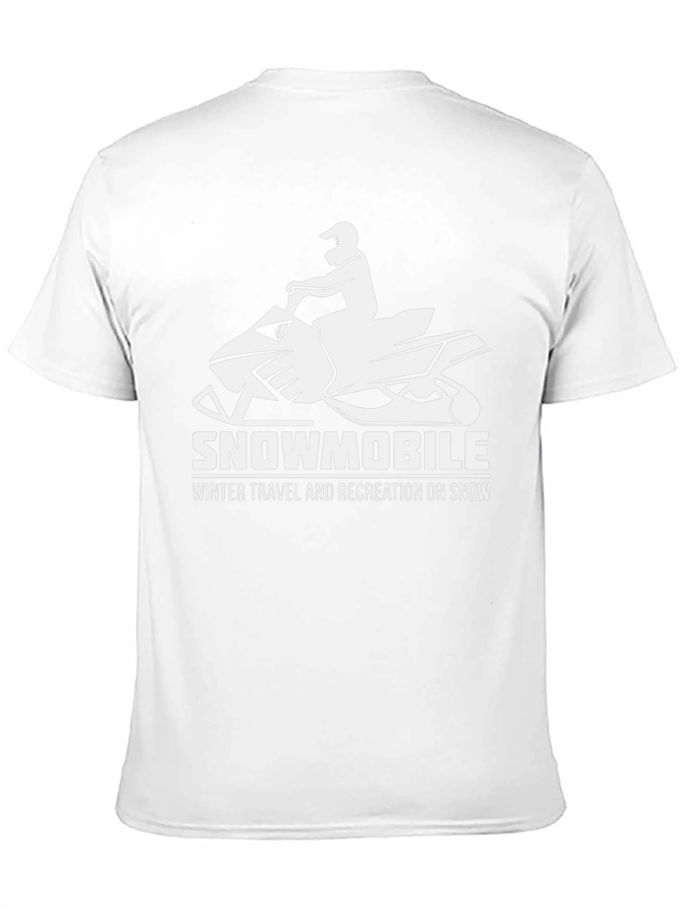 Snowmobile Winter Travel Recreation T-Shirt