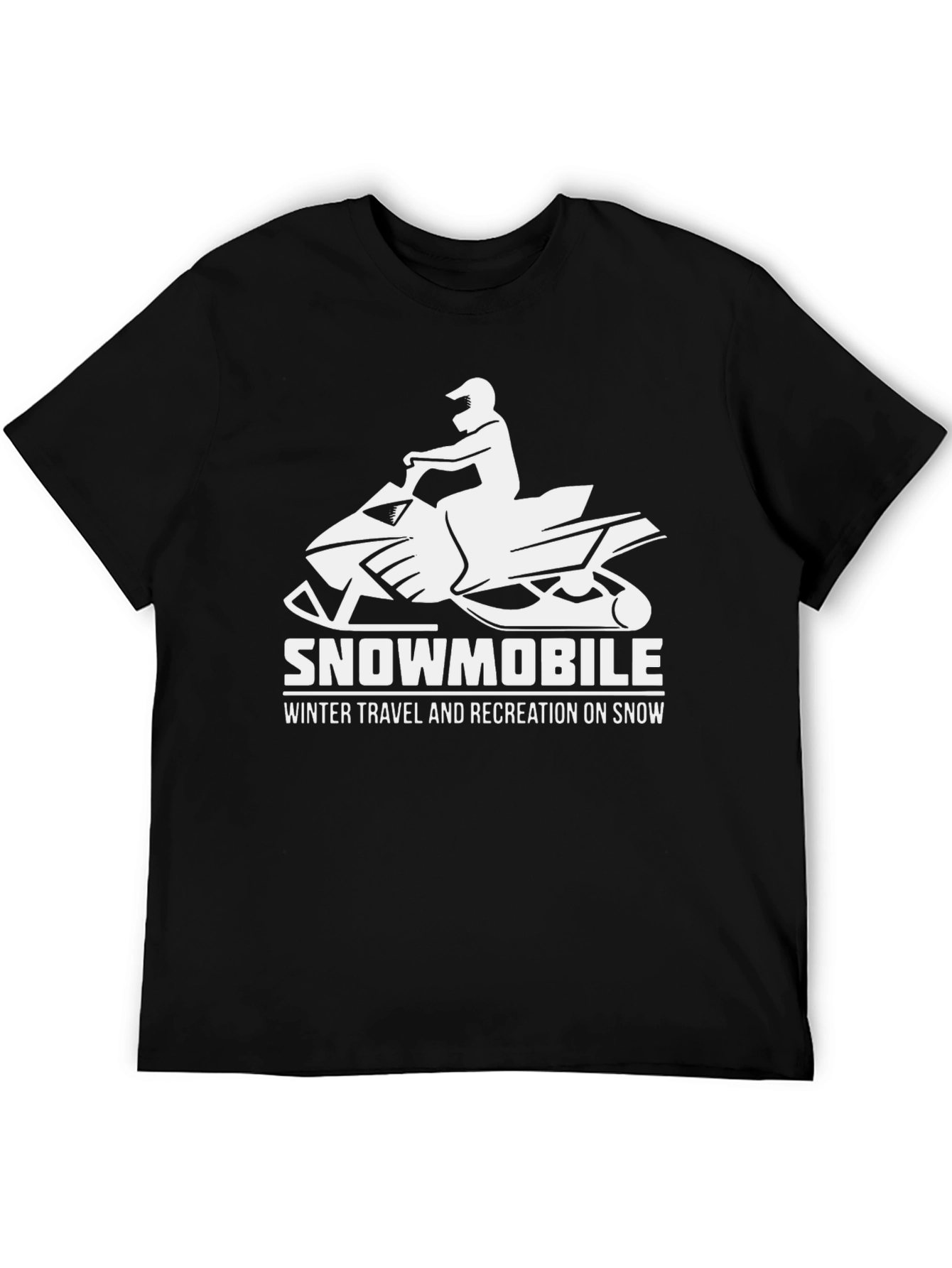 Snowmobile Winter Travel Recreation T-Shirt