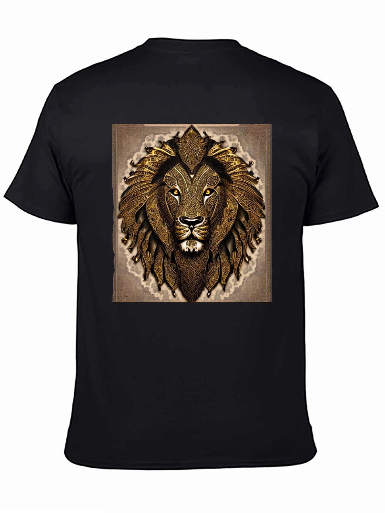 Lion King Graphic T-Shirt - Stylish Black Tee