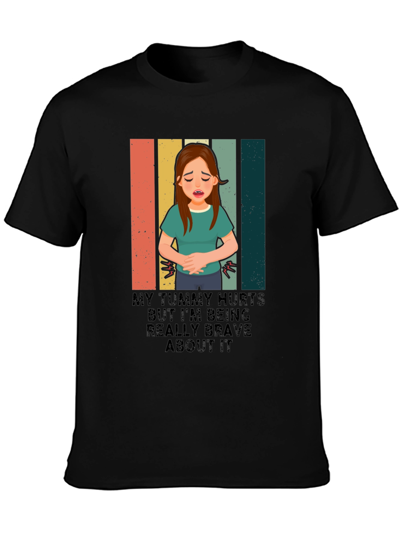 Tummy Hurts Graphic Tee - Unisex Comfort