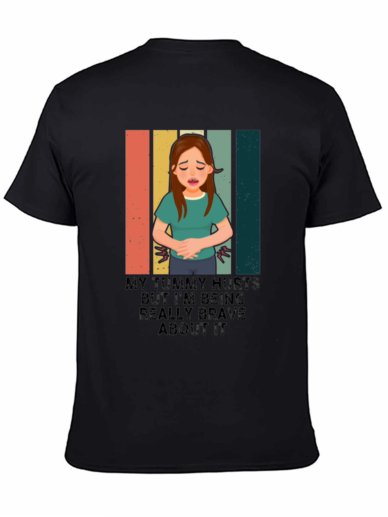 Tummy Hurts Graphic Tee - Unisex Comfort