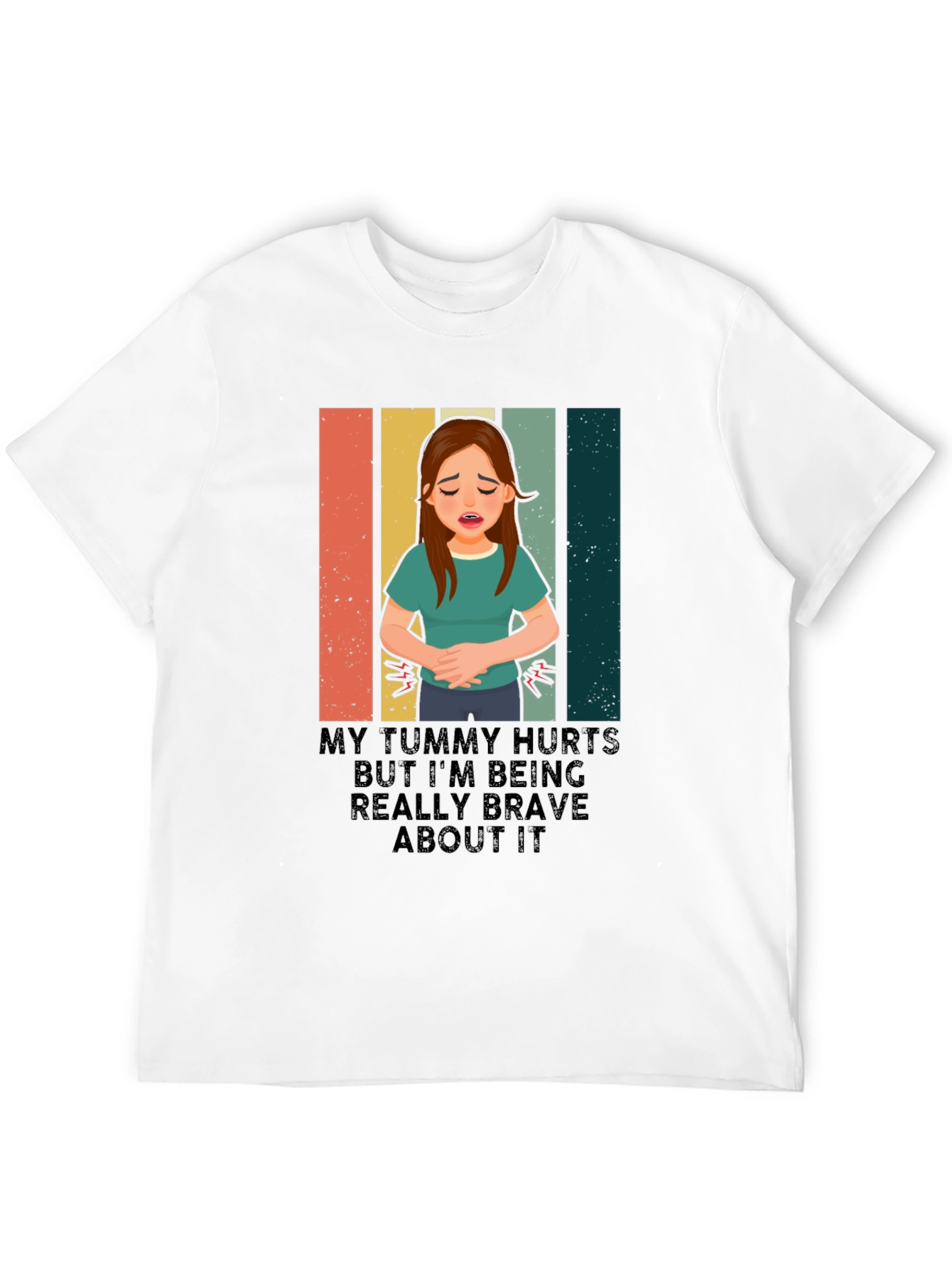 Tummy Hurts Graphic Tee - Unisex Comfort