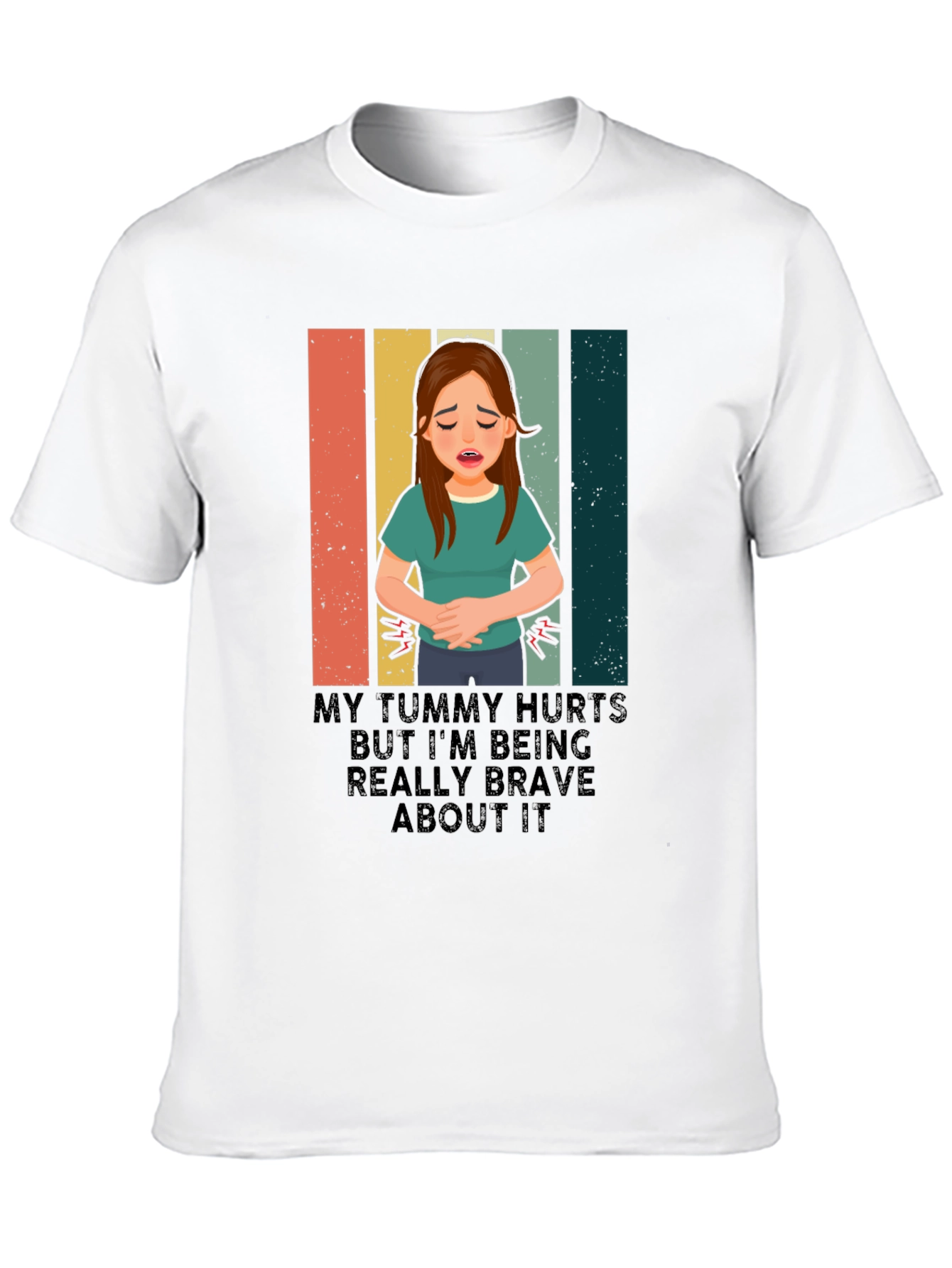 Tummy Hurts Graphic Tee - Unisex Comfort