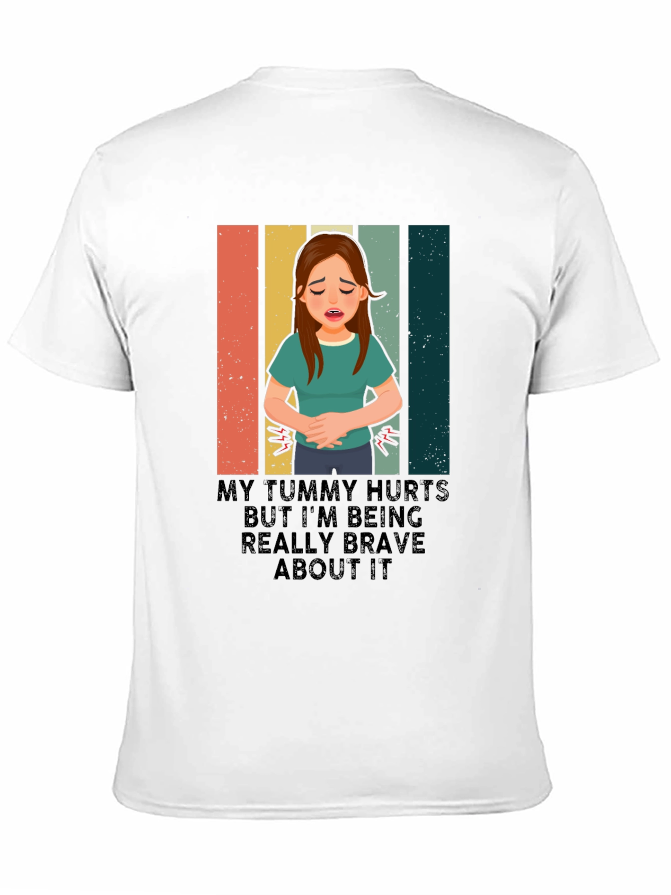 Tummy Hurts Graphic Tee - Unisex Comfort