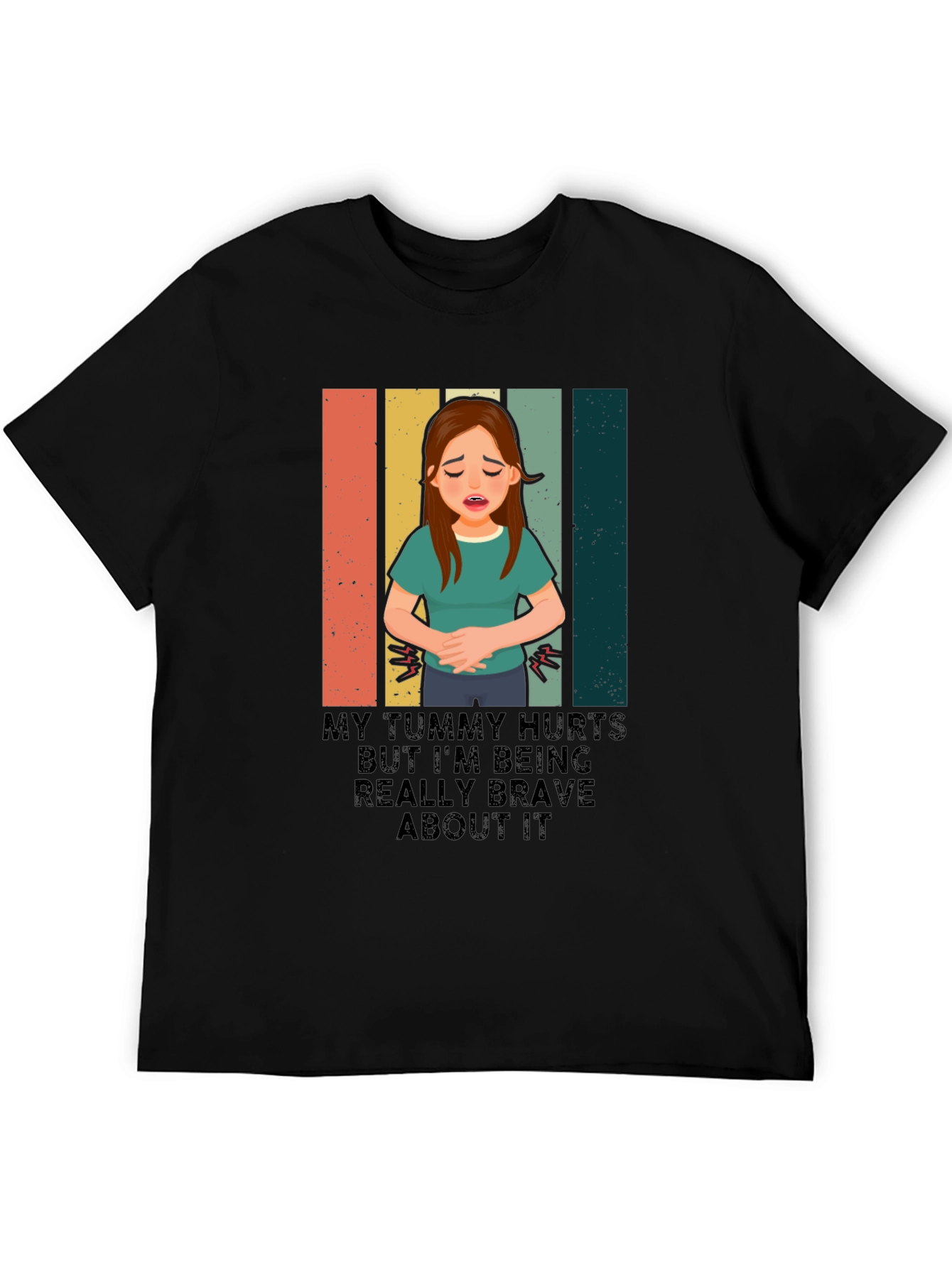 Tummy Hurts Graphic Tee - Unisex Comfort