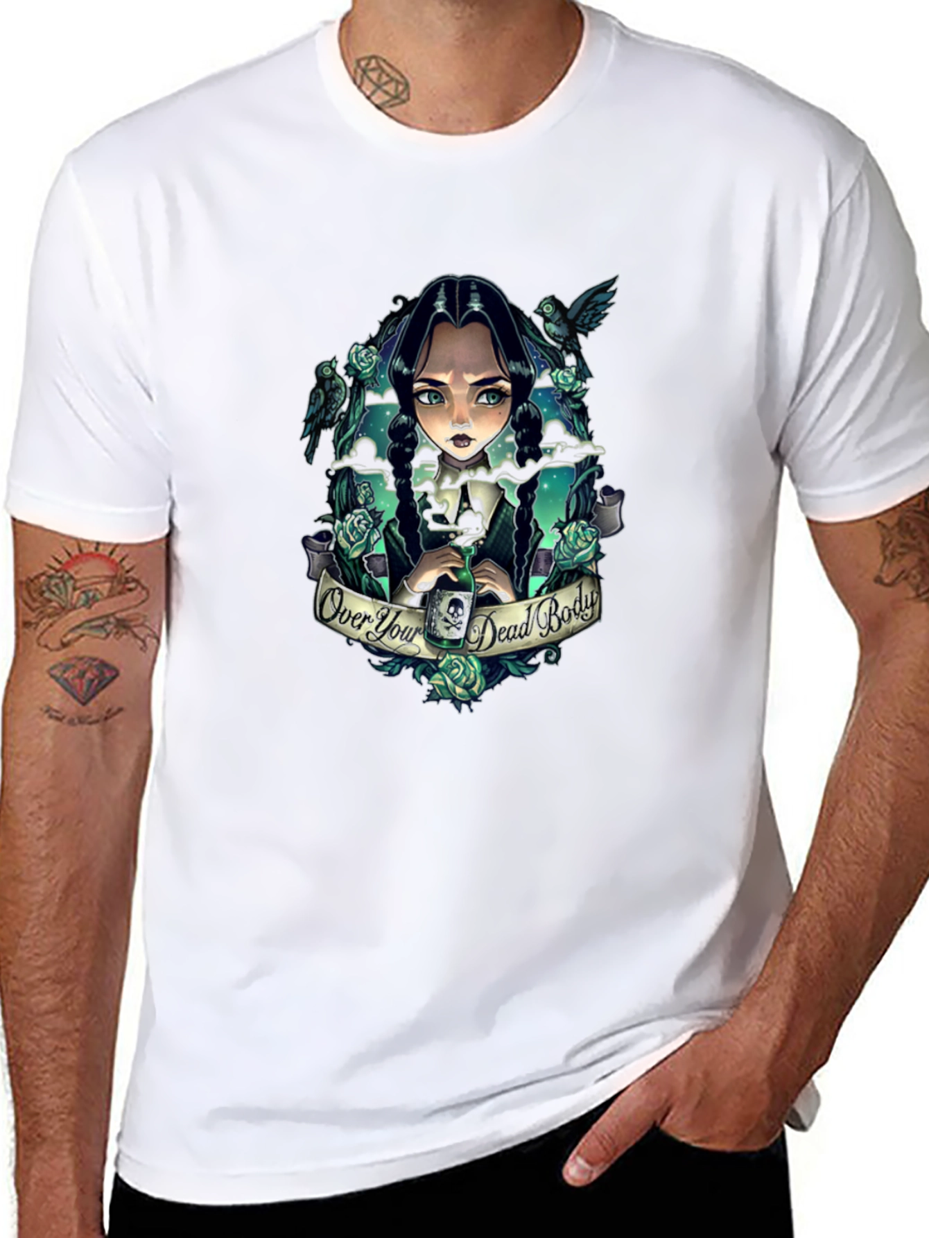 Wednesday Addams T-Shirt - Over Your Dead Body