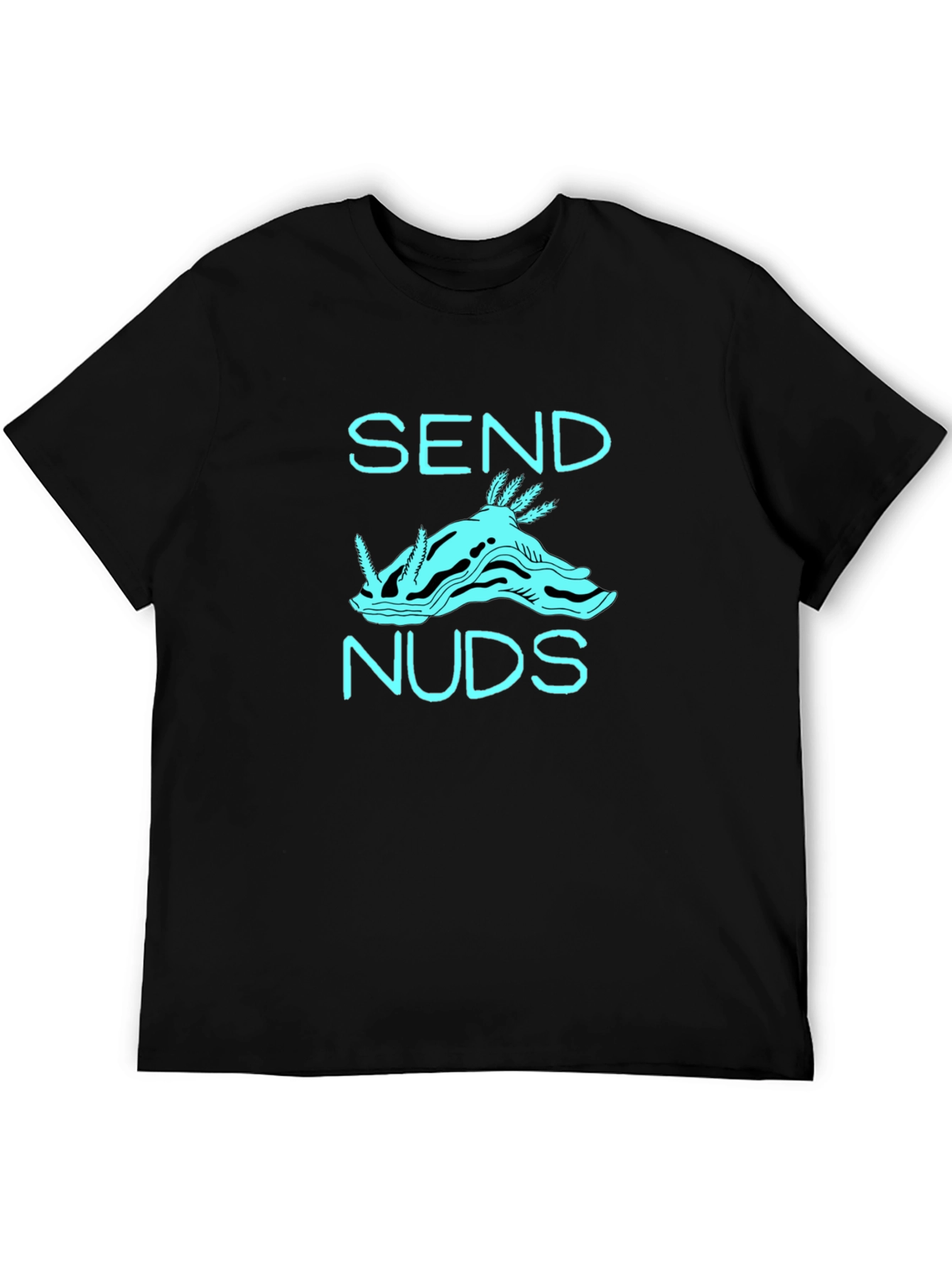 Send Noods Funny Graphic T-Shirt - Black