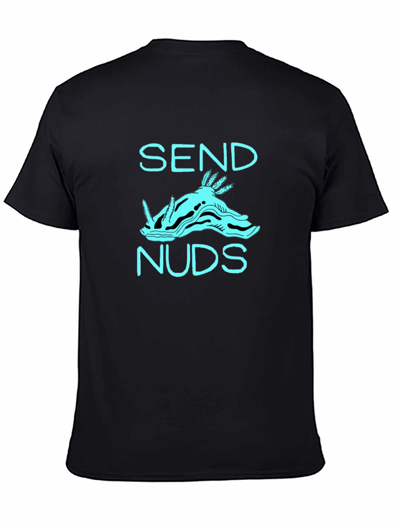 Send Noods Funny Graphic T-Shirt - Black
