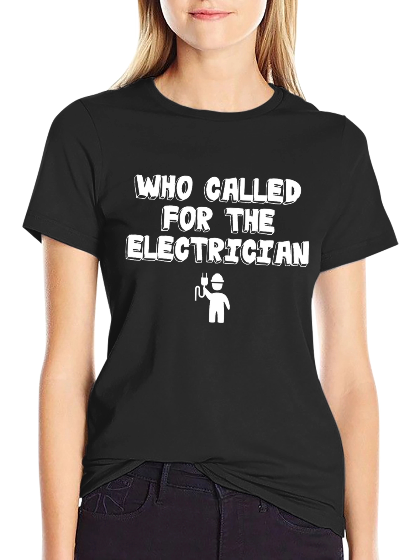 Funny Electrician T-Shirt - Who Called?