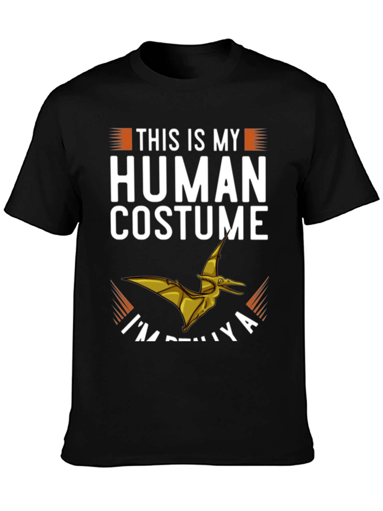 Human Costume T-Shirt - Funny Dinosaur Tee