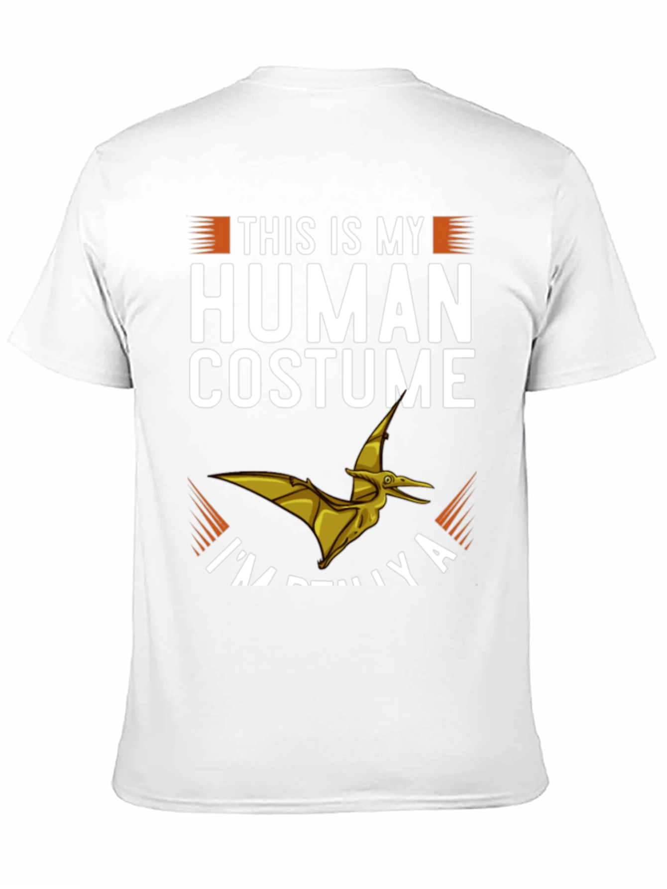 Human Costume T-Shirt - Funny Dinosaur Tee