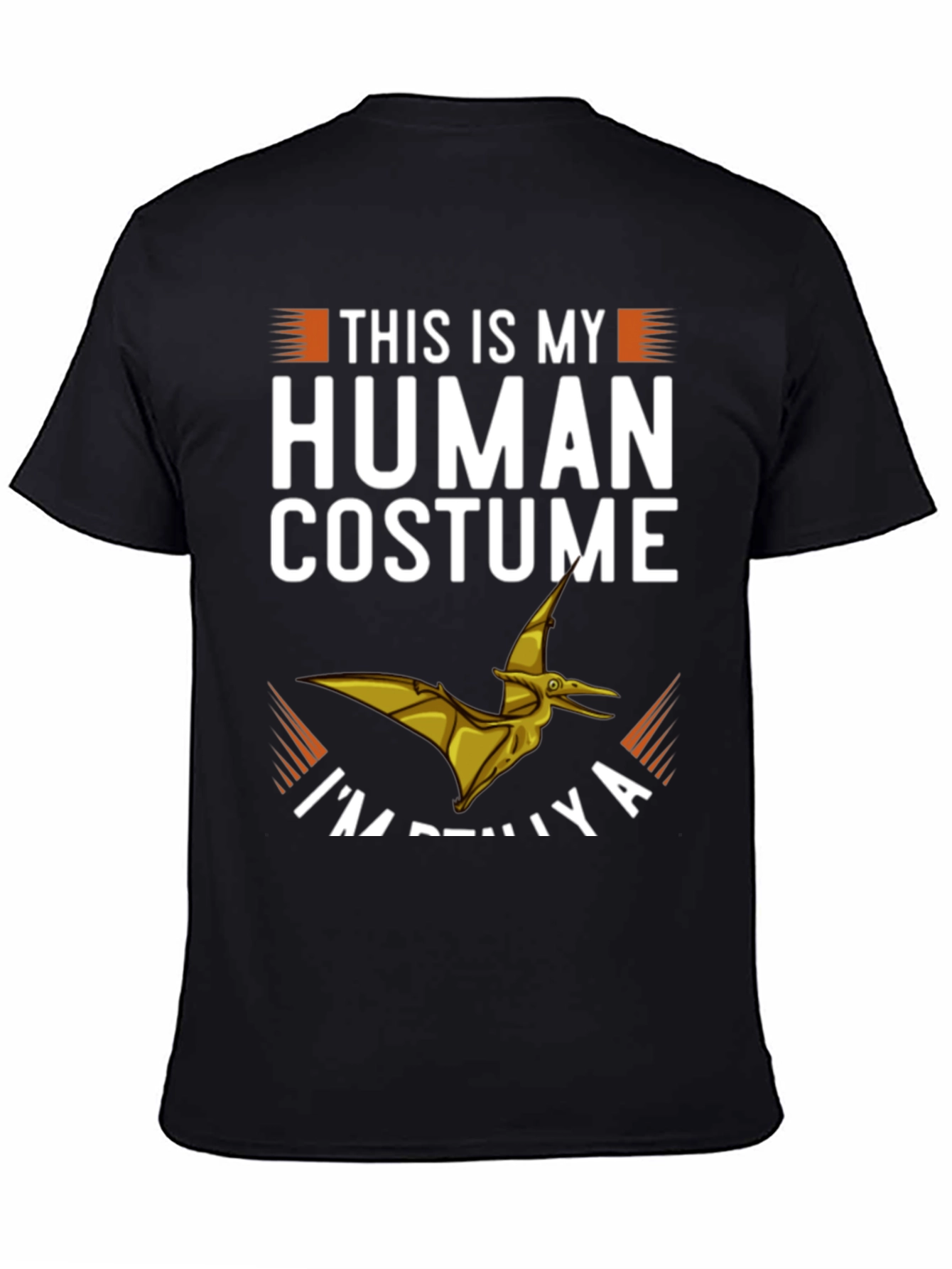 Human Costume T-Shirt - Funny Dinosaur Tee