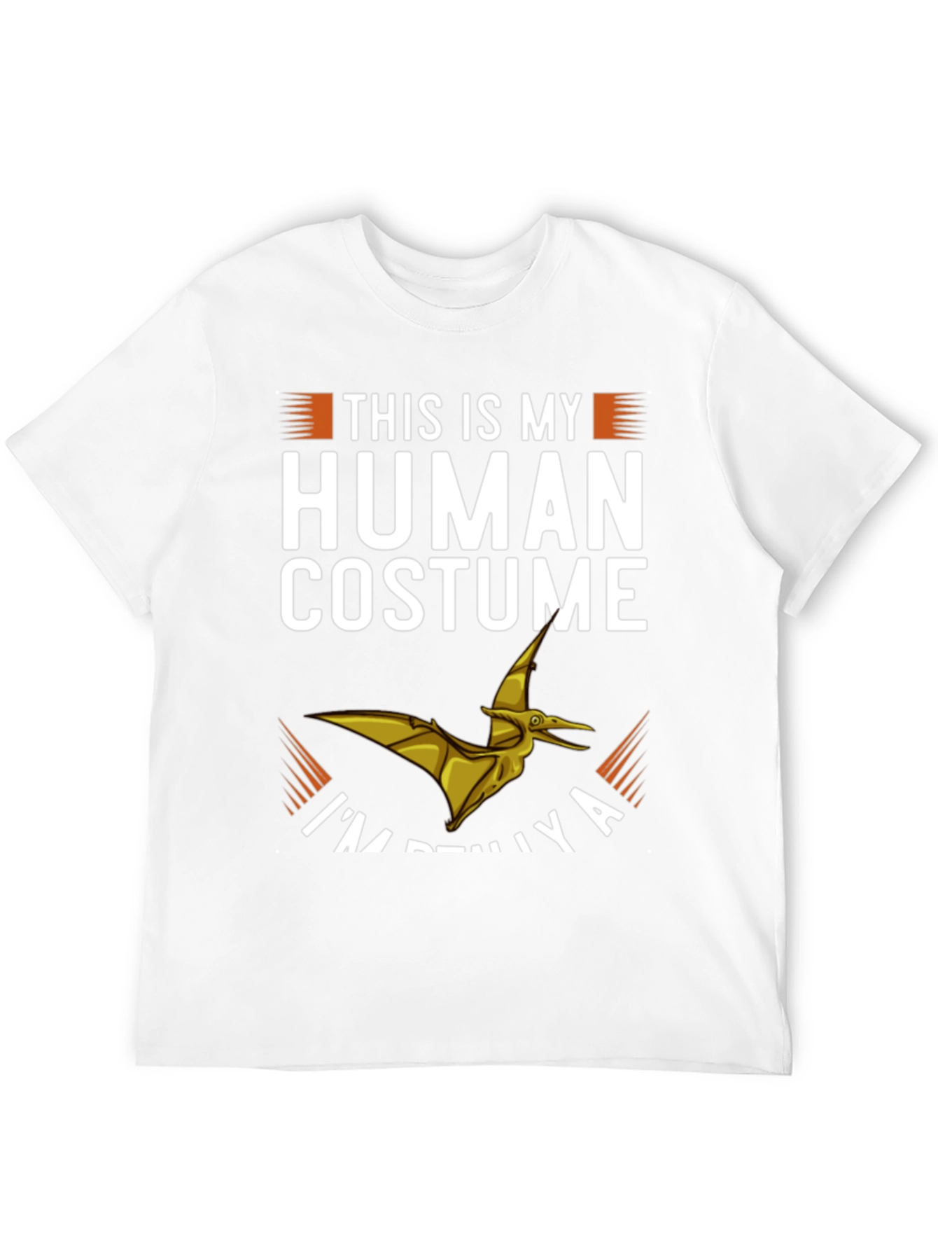 Human Costume T-Shirt - Funny Dinosaur Tee