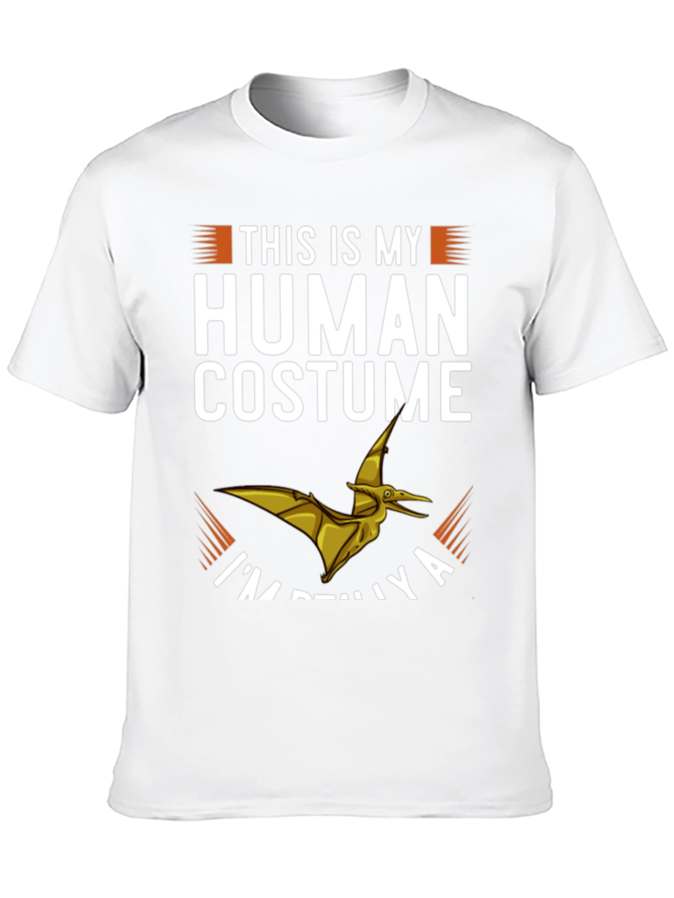 Human Costume T-Shirt - Funny Dinosaur Tee
