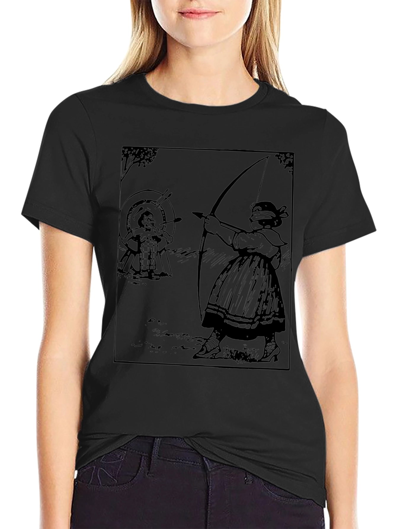 Blind Archer T-Shirt - Unique Graphic Tee