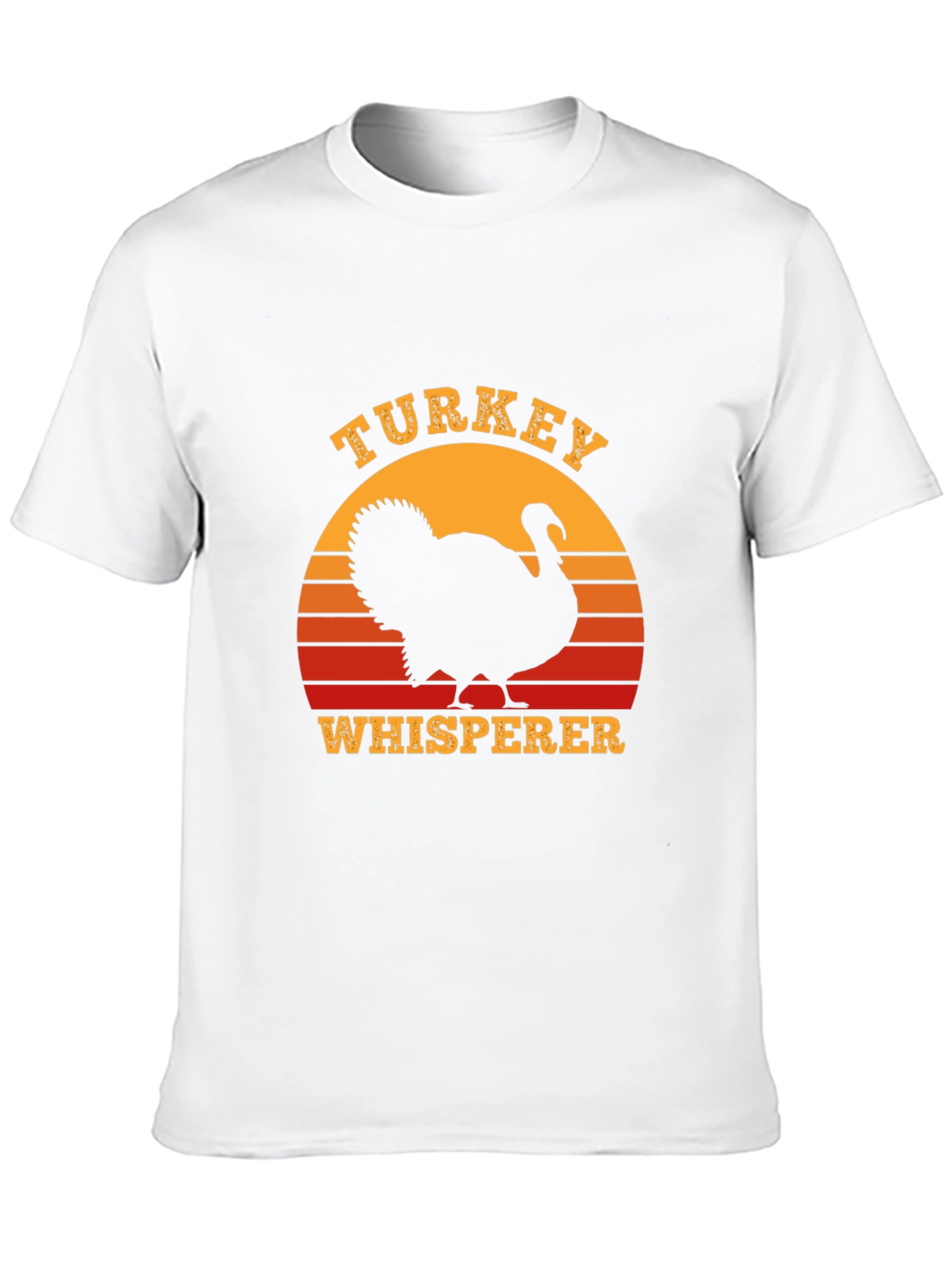 Turkey Whisperer Sunset Graphic Tee - Thanksgiving