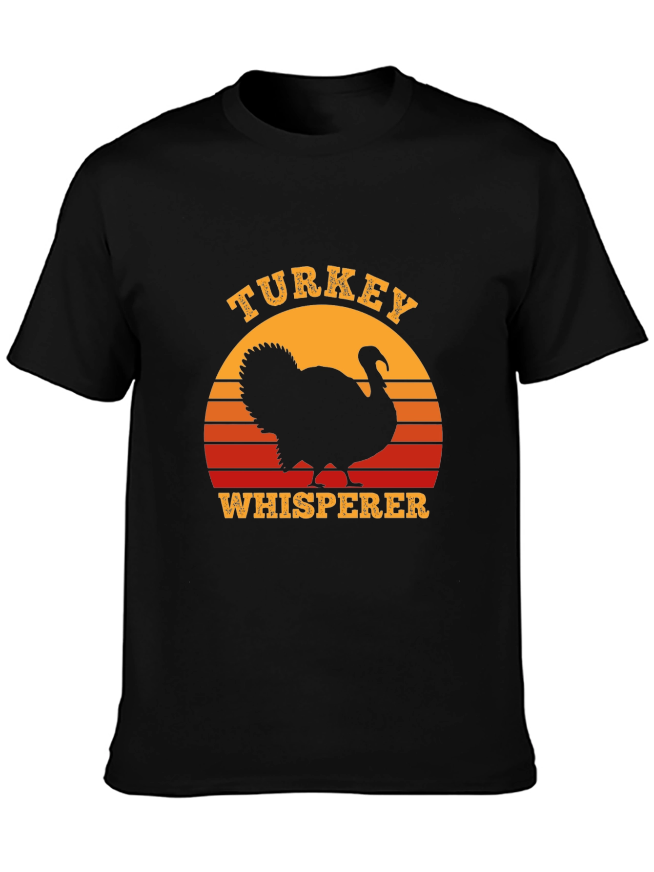 Turkey Whisperer Sunset Graphic Tee - Thanksgiving