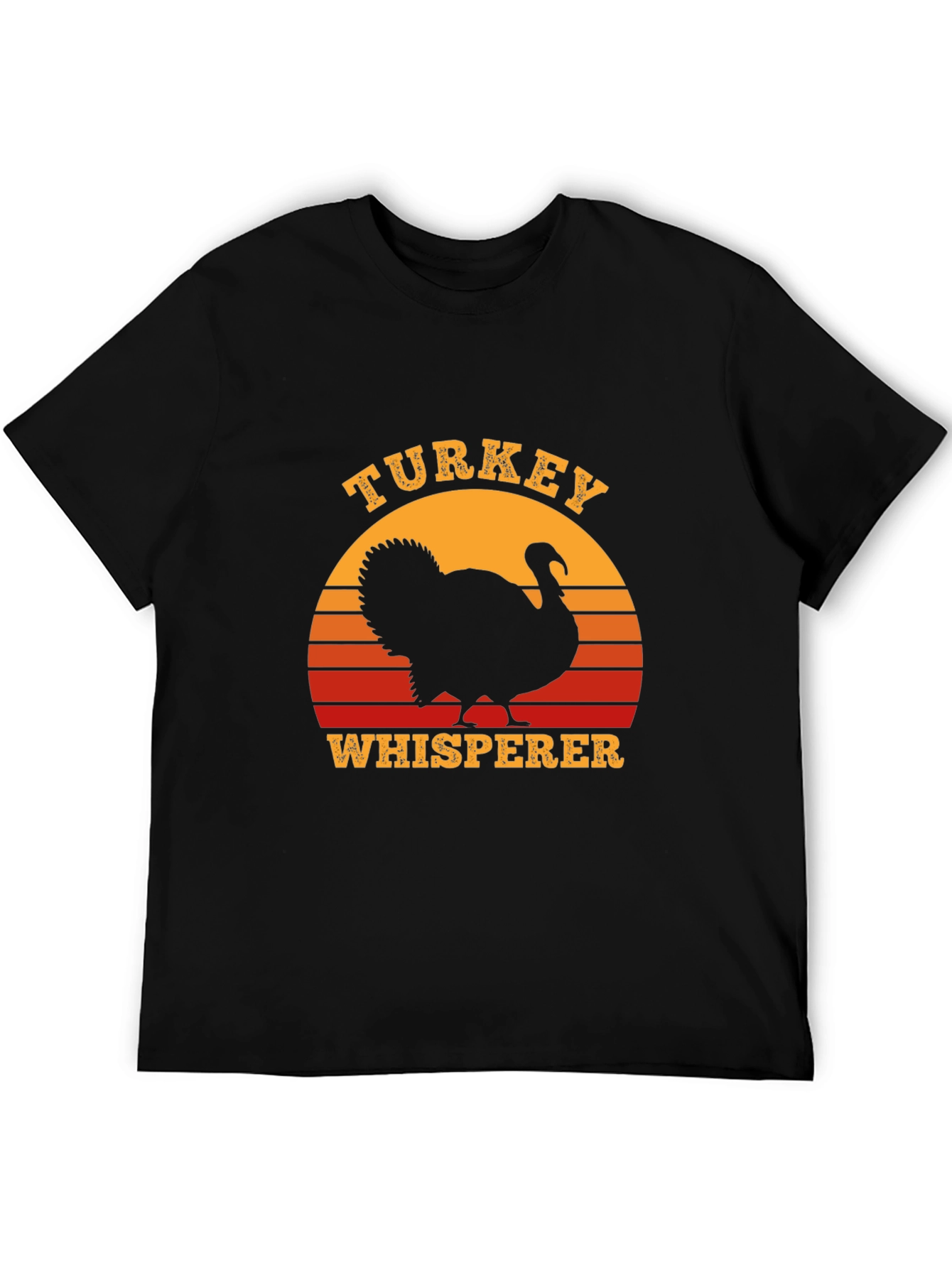 Turkey Whisperer Sunset Graphic Tee - Thanksgiving