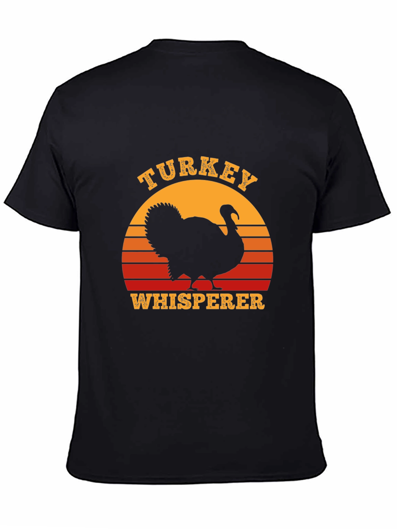 Turkey Whisperer Sunset Graphic Tee - Thanksgiving