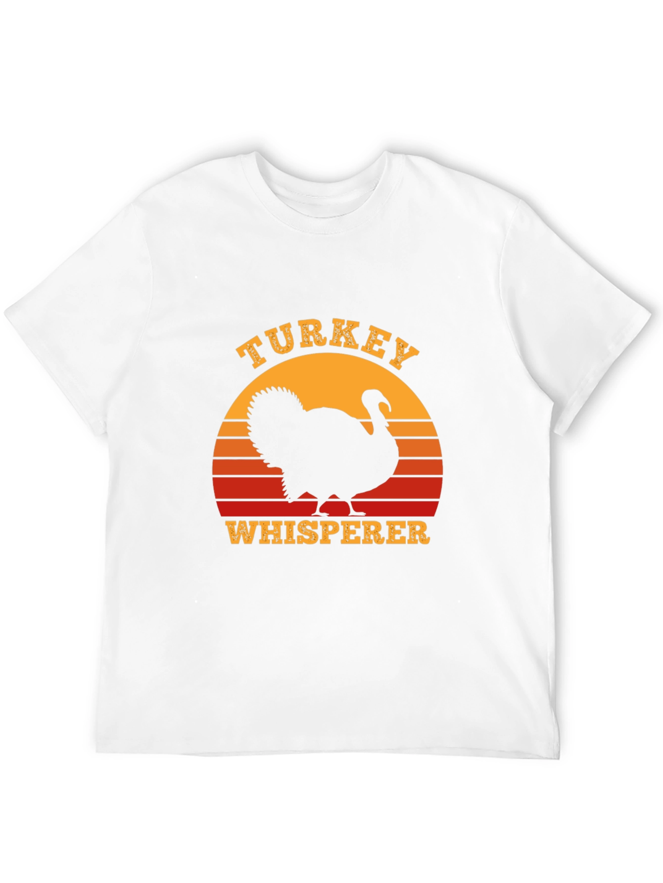 Turkey Whisperer Sunset Graphic Tee - Thanksgiving