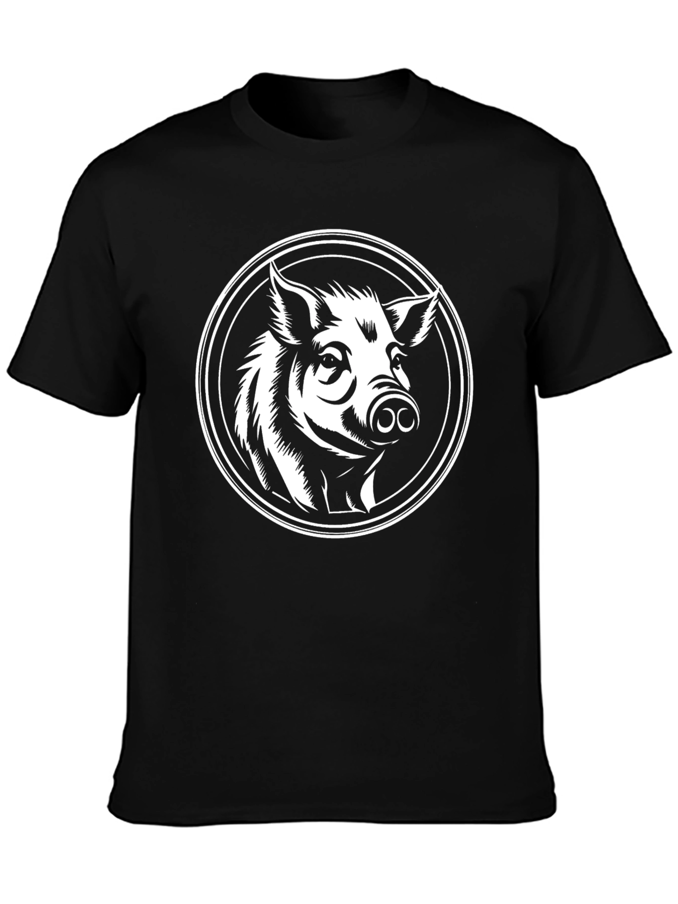 Boar Graphic Tee - Wild Hog T-Shirt