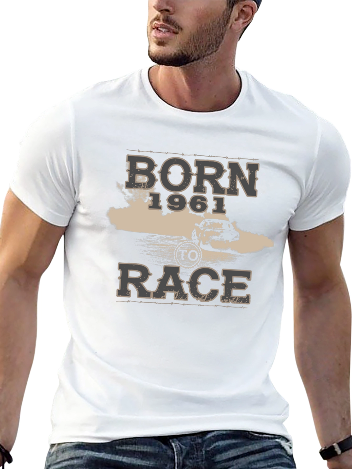Born 1961 To Race T-Shirt