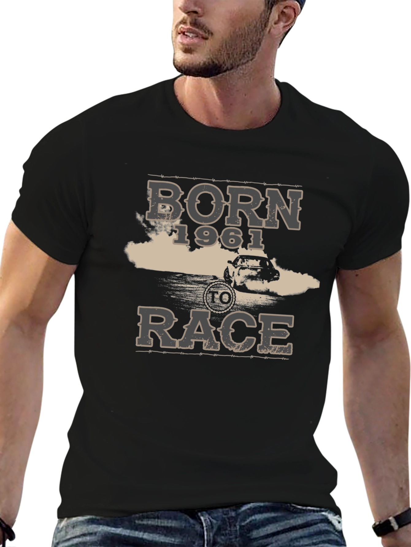 Born 1961 To Race T-Shirt