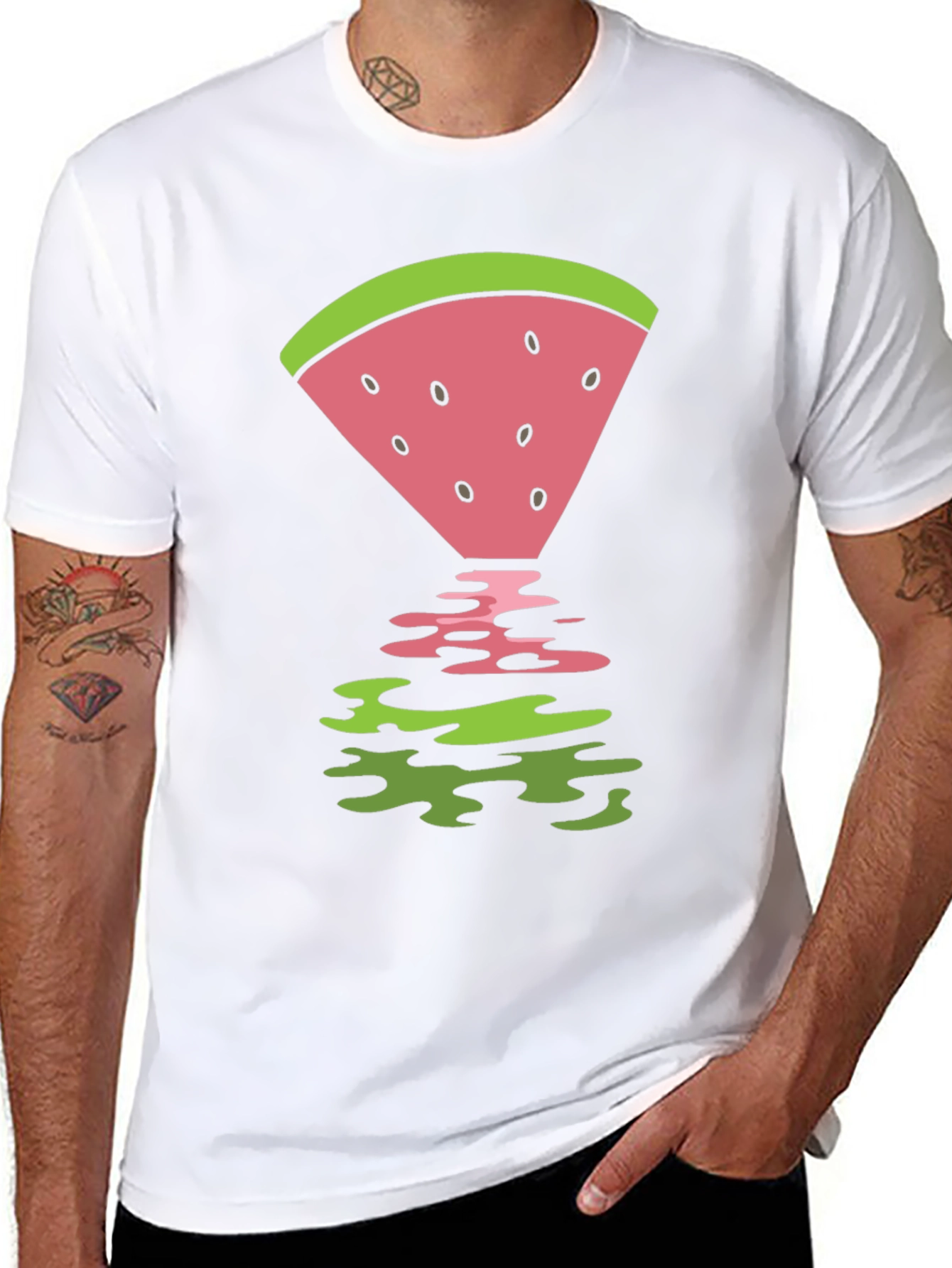 Watermelon Graphic Tee - Stylish Summer Vibes