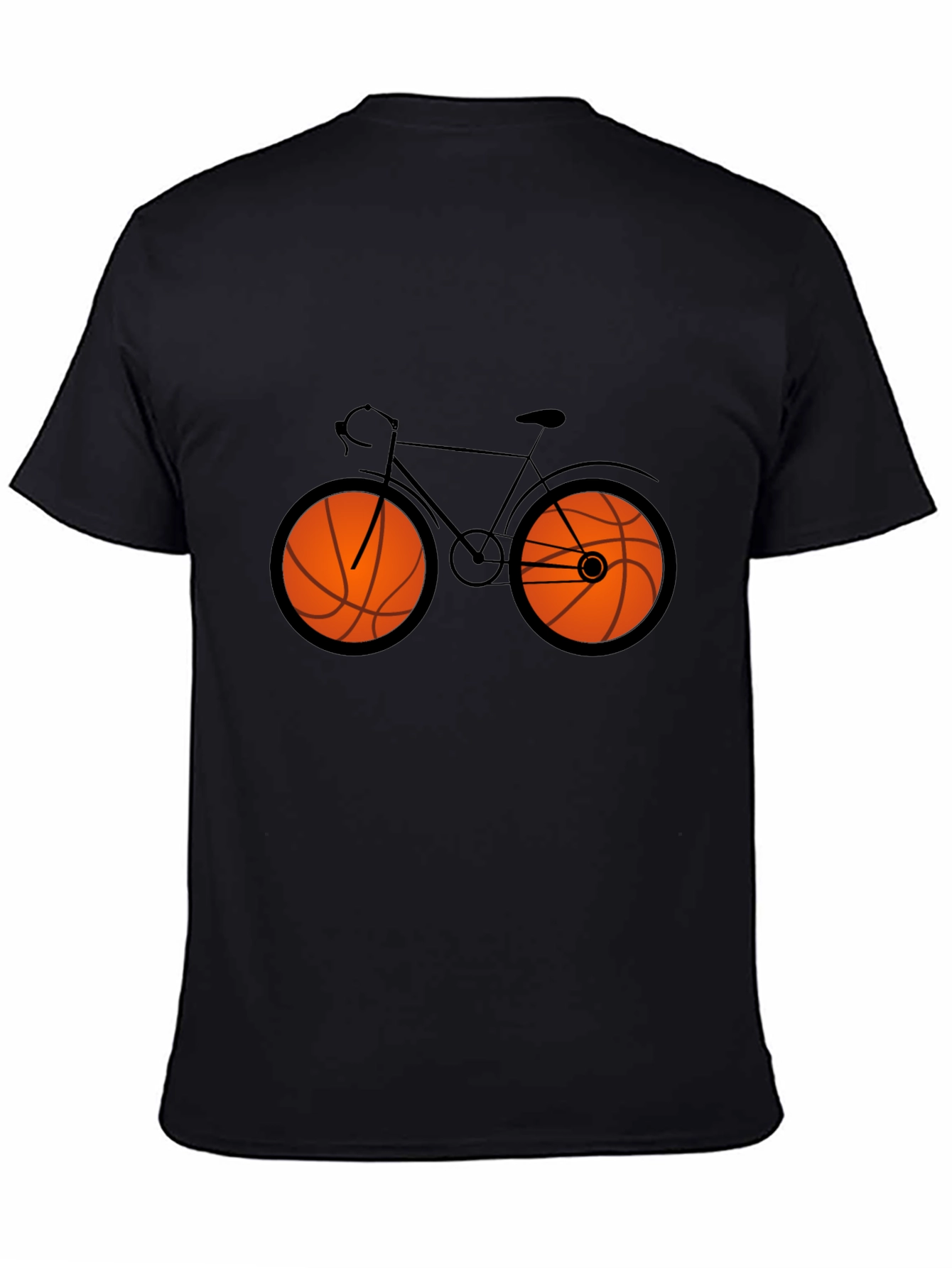 Basketball Bicycle Graphic Tee