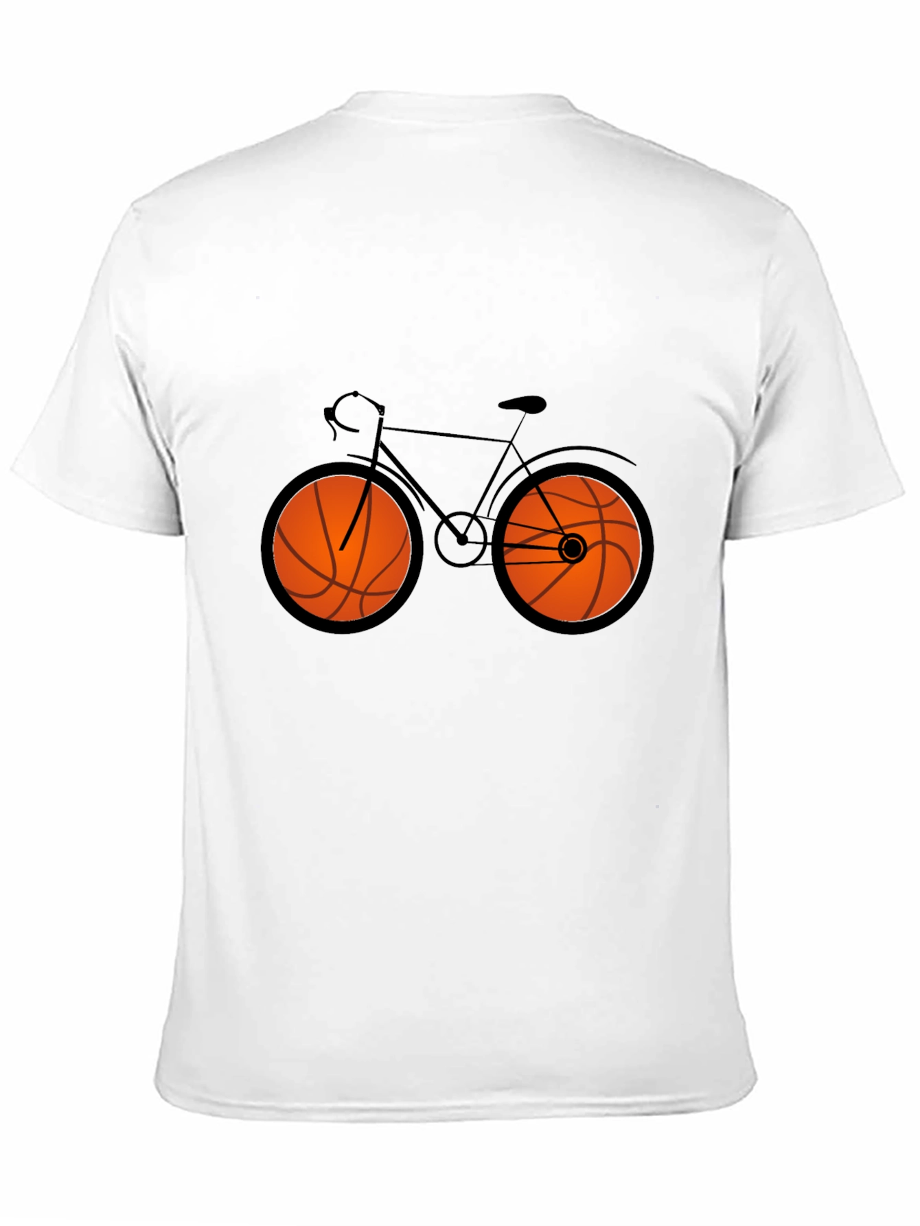 Basketball Bicycle Graphic Tee