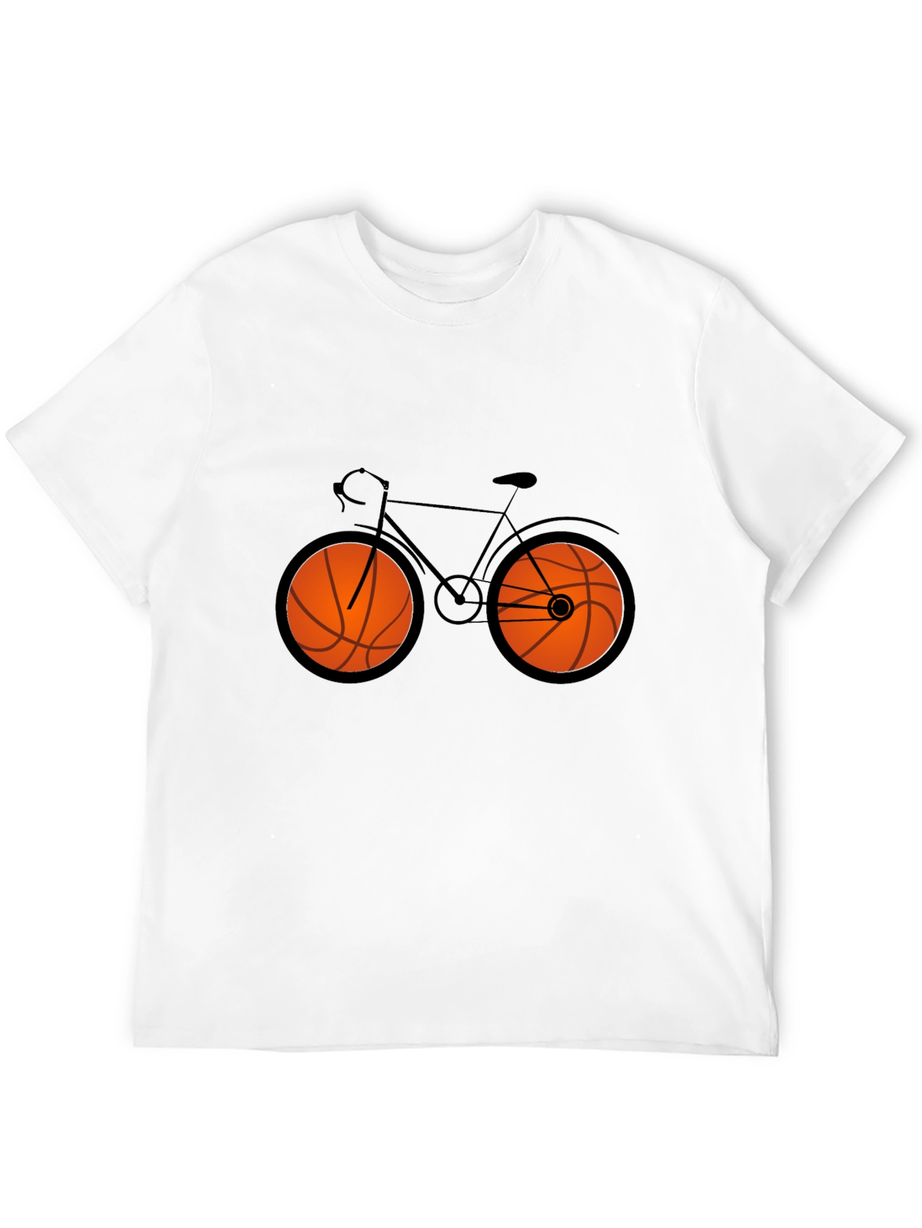 Basketball Bicycle Graphic Tee