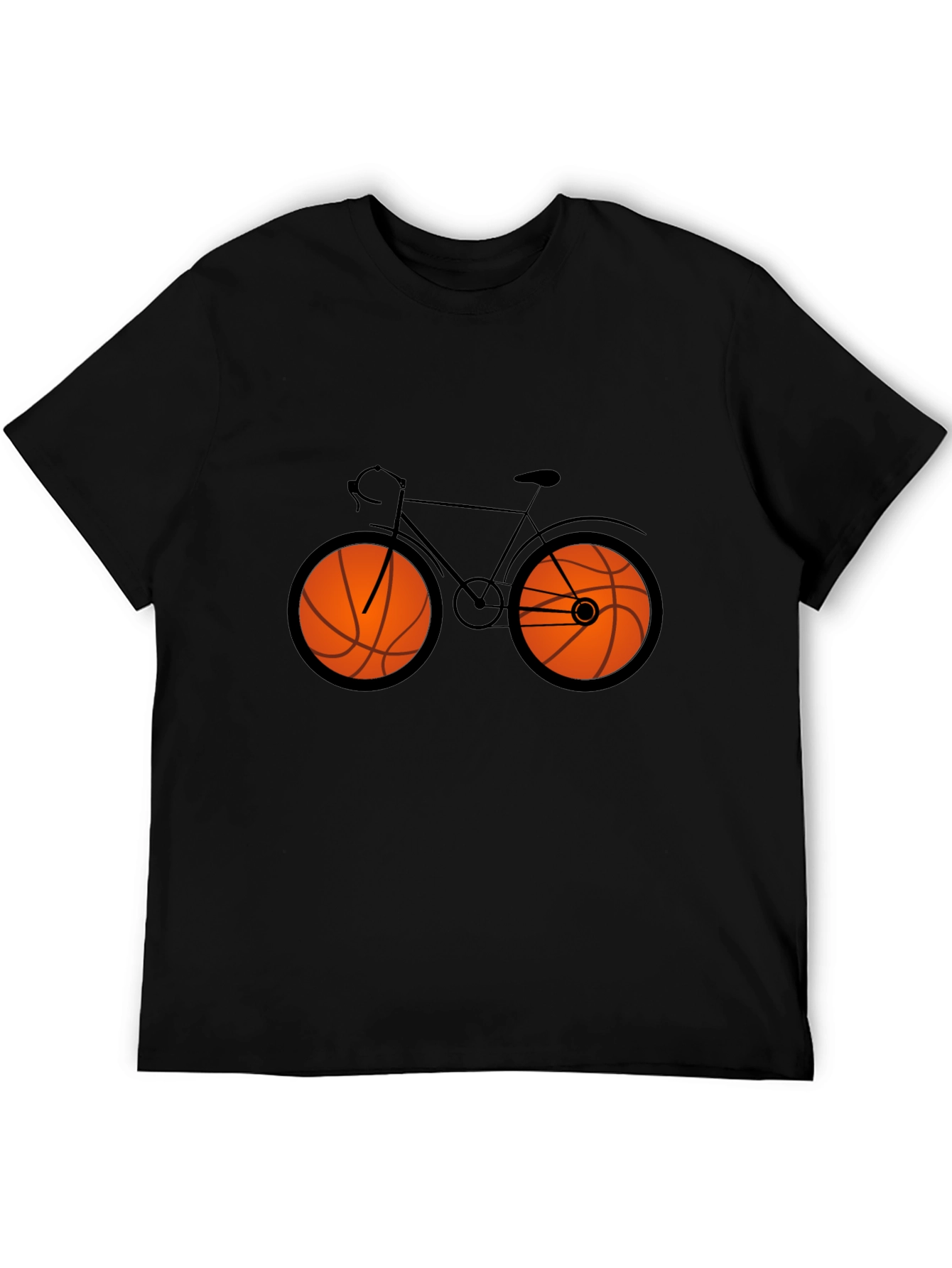 Basketball Bicycle Graphic Tee