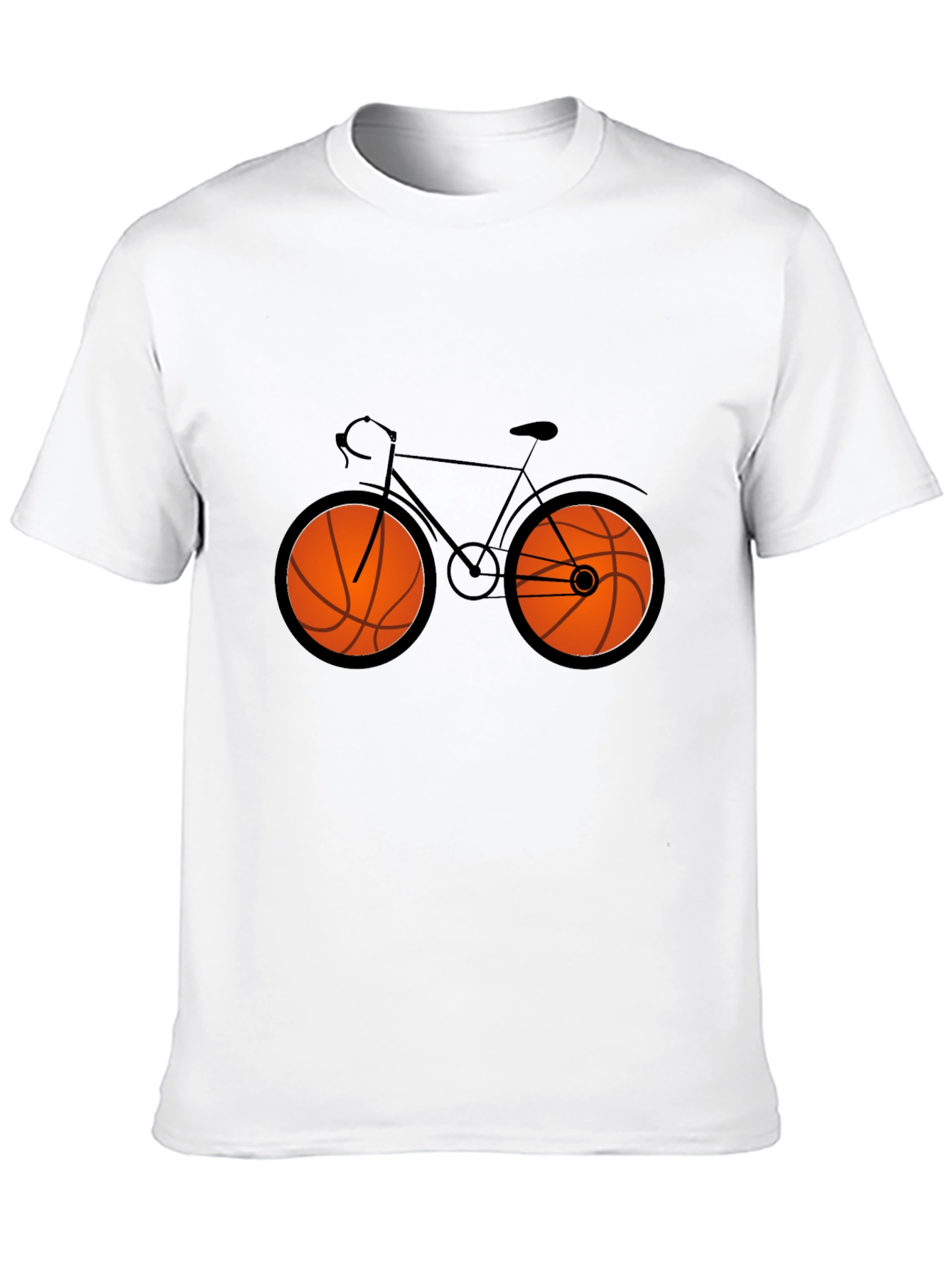 Basketball Bicycle Graphic Tee