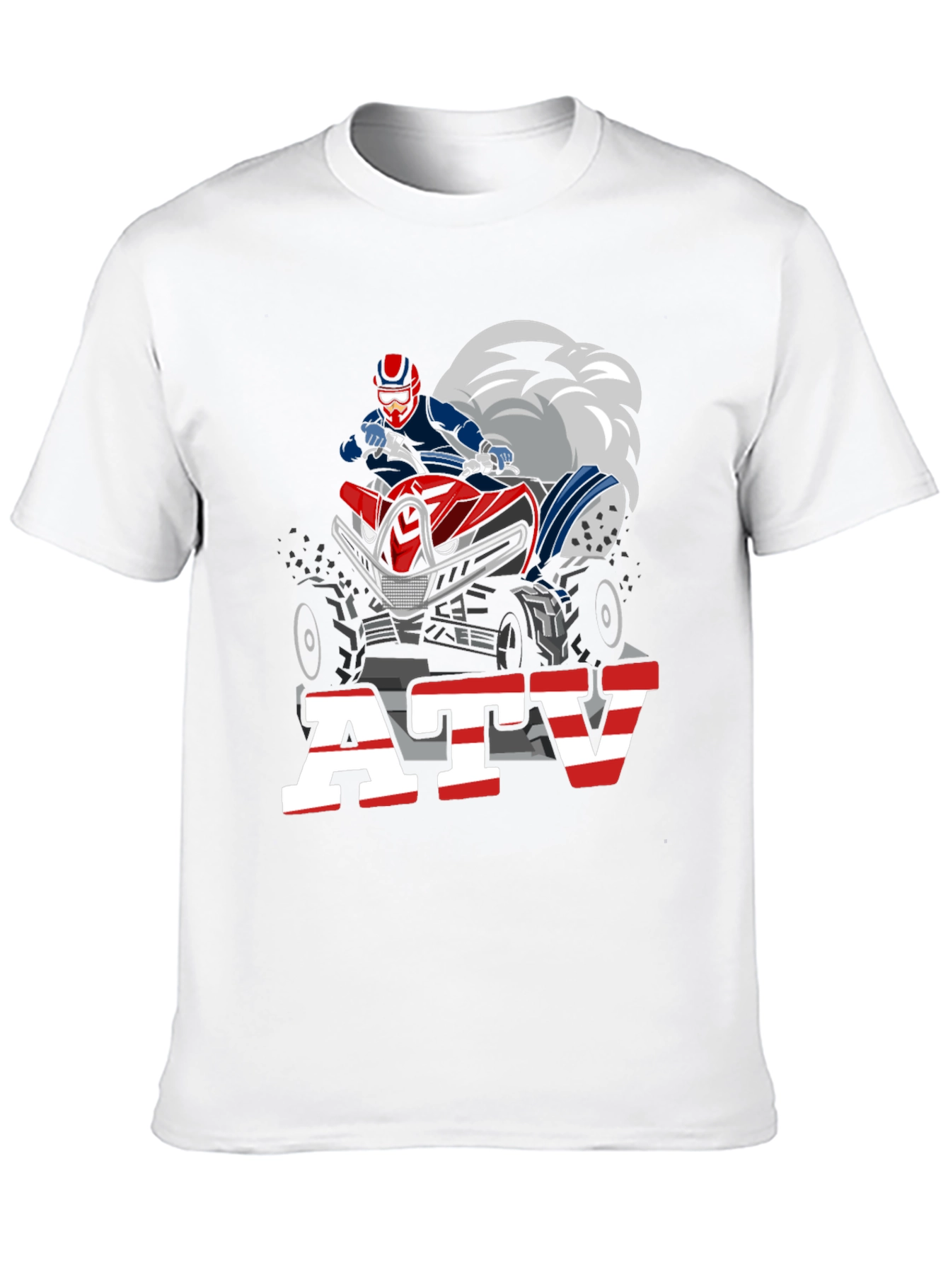 ATV Rider Graphic Tee - Black