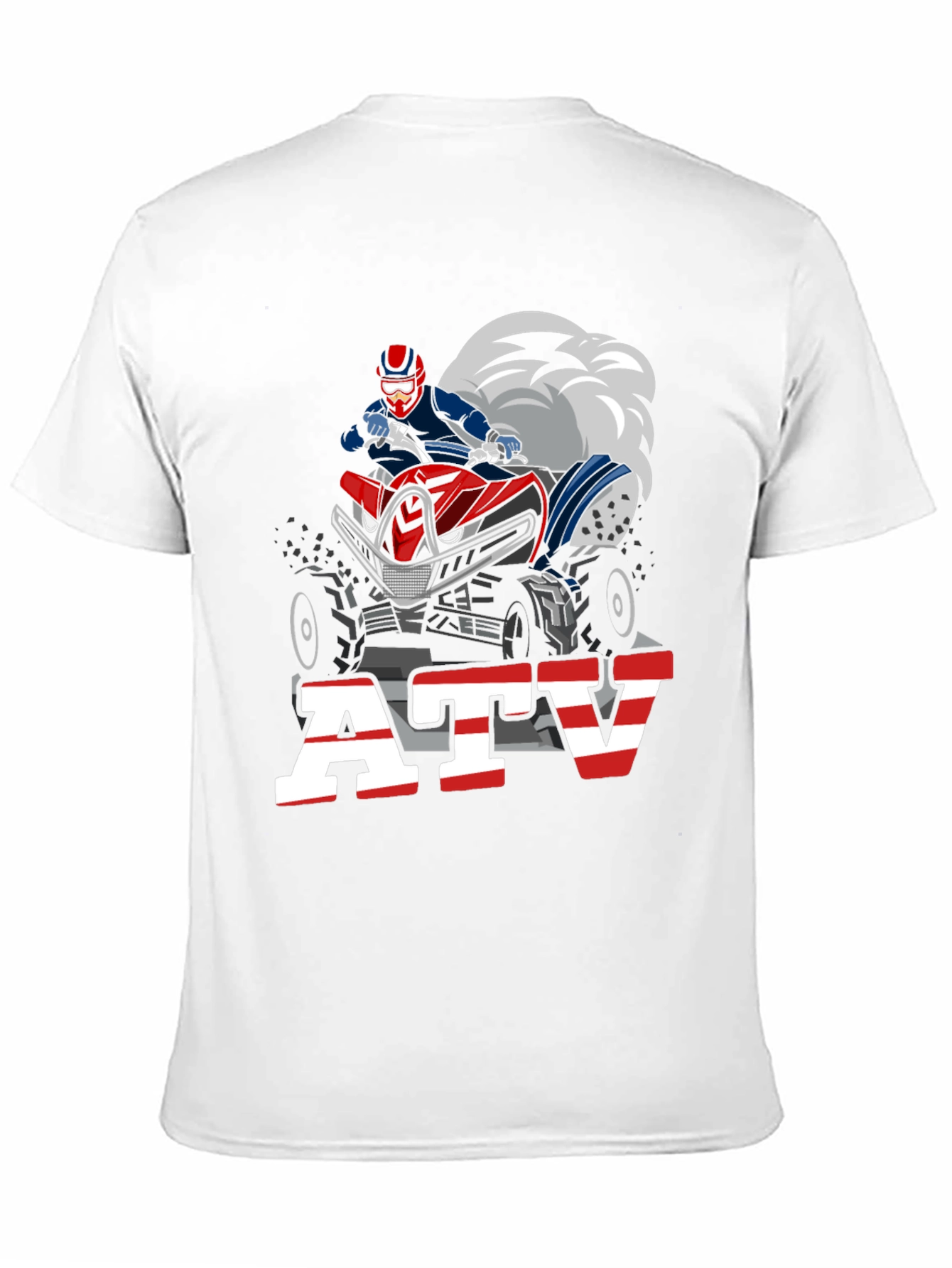 ATV Rider Graphic Tee - Black