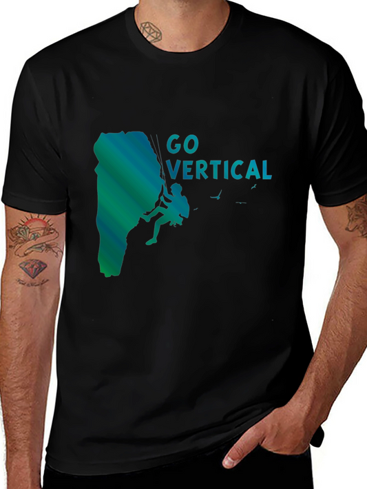 Go Vertical Rock Climbing T-Shirt