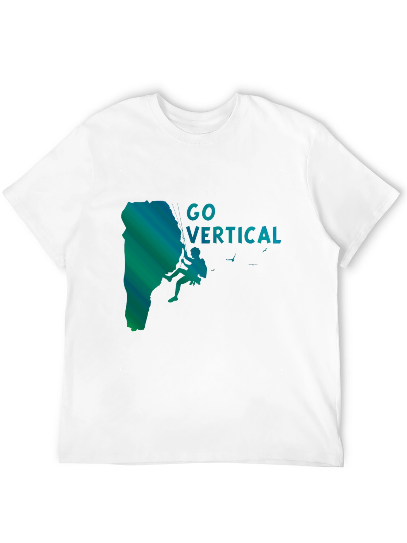 Go Vertical Rock Climbing T-Shirt