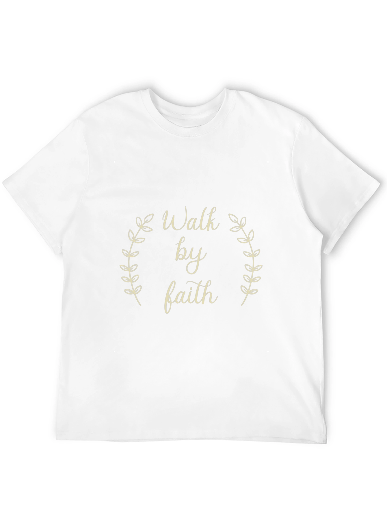 Walk by Faith Black Graphic Tee