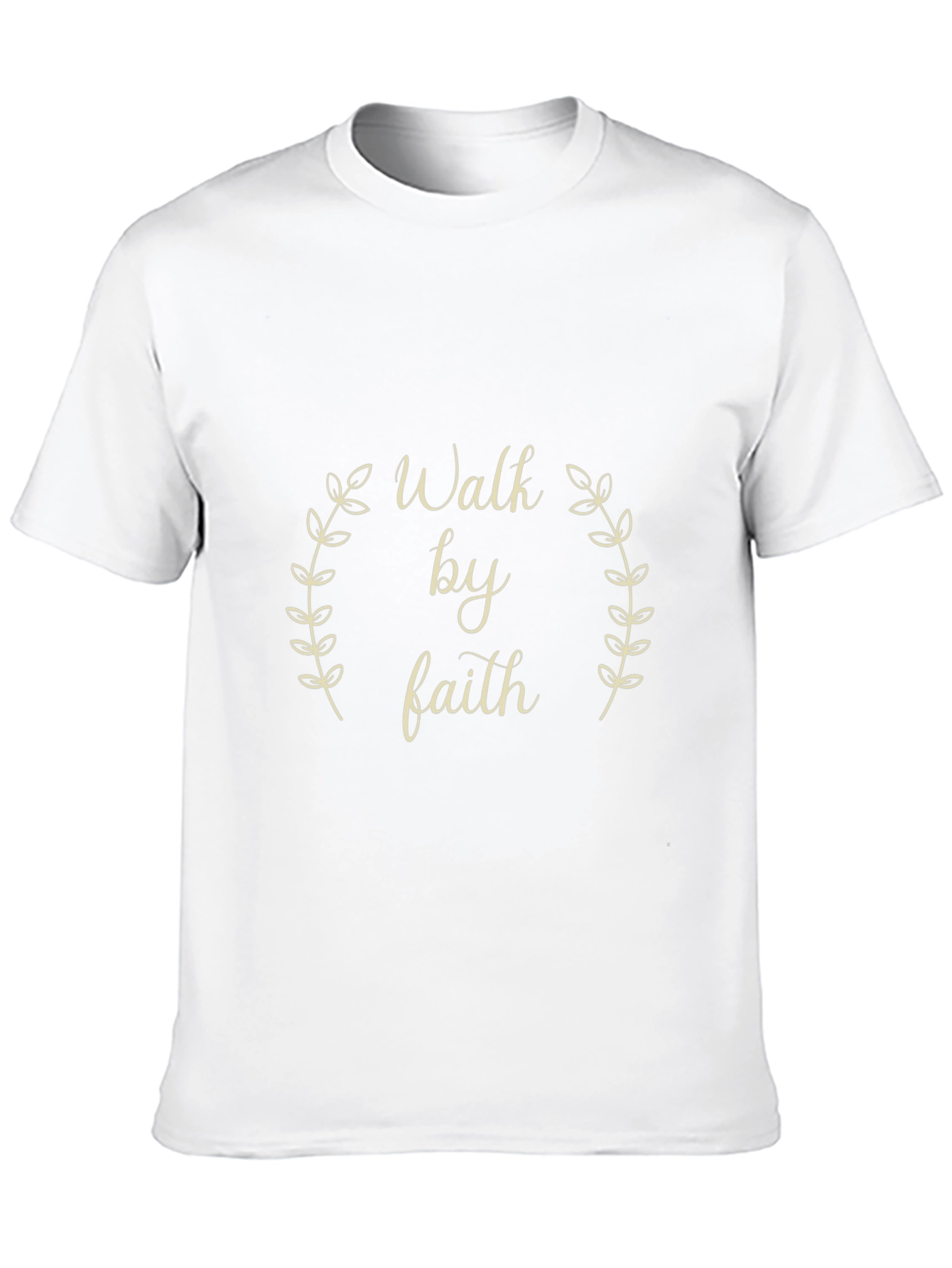 Walk by Faith Black Graphic Tee