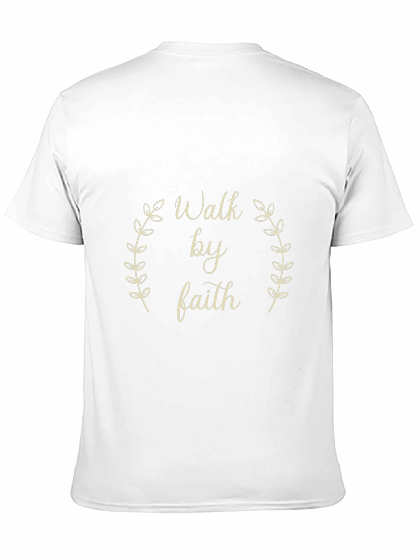 Walk by Faith Black Graphic Tee