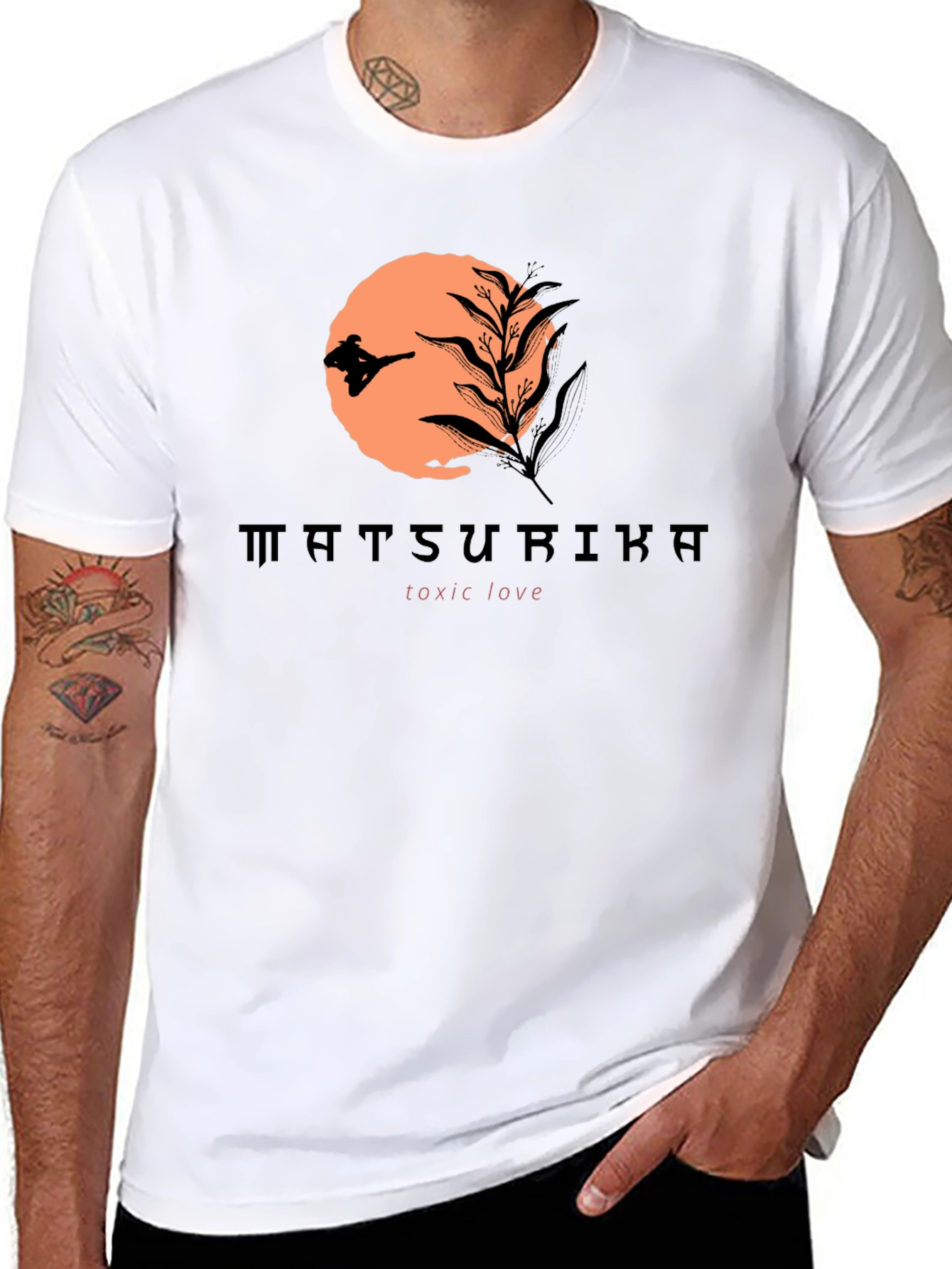 Matsurika Toxic Love Black T-Shirt