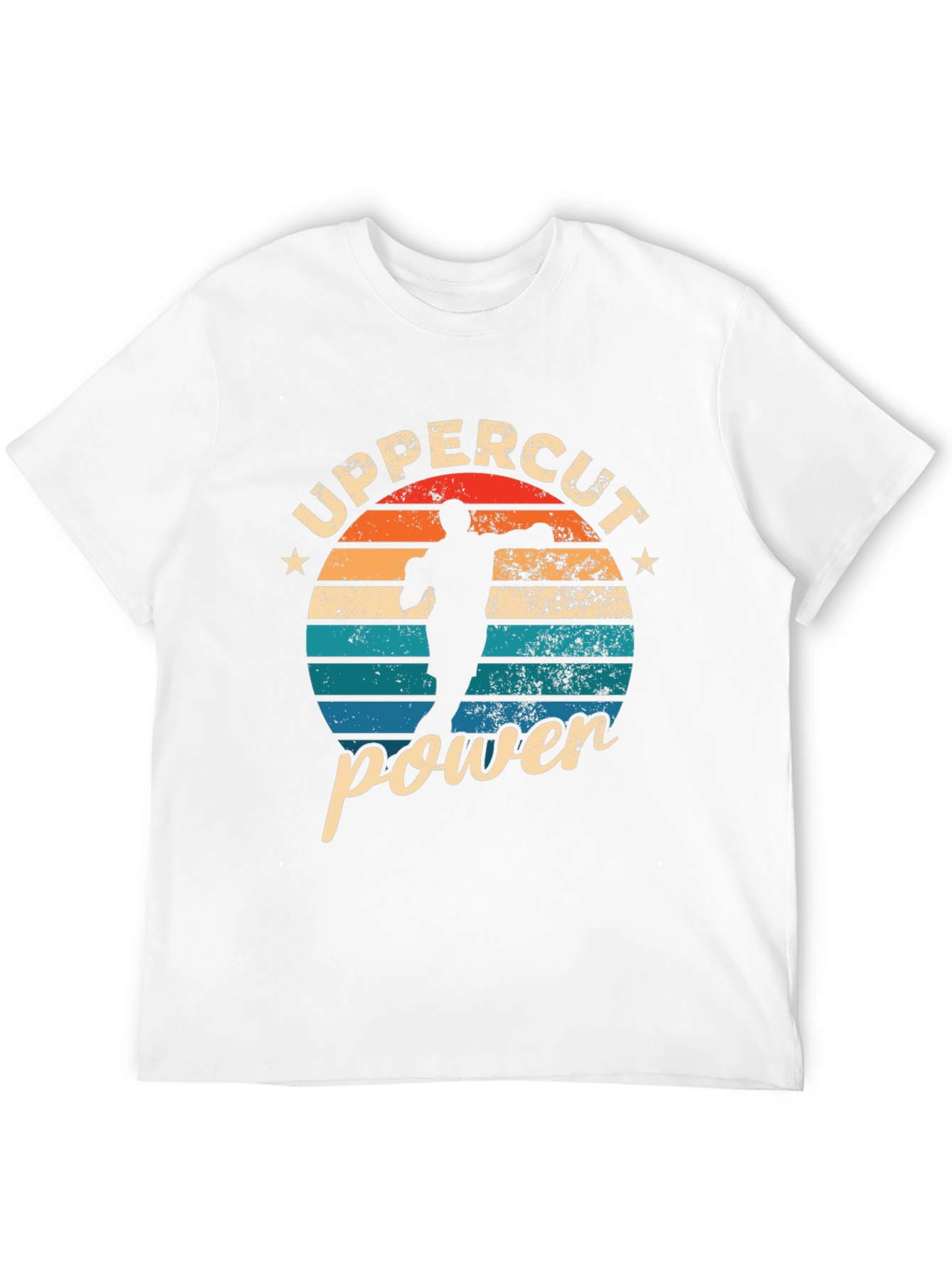 Uppercut Power Graphic Tee - Retro Boxer Design