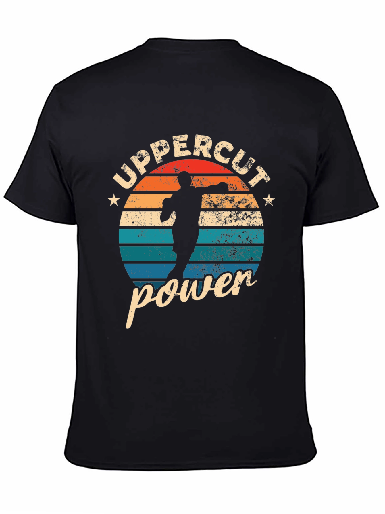 Uppercut Power Graphic Tee - Retro Boxer Design