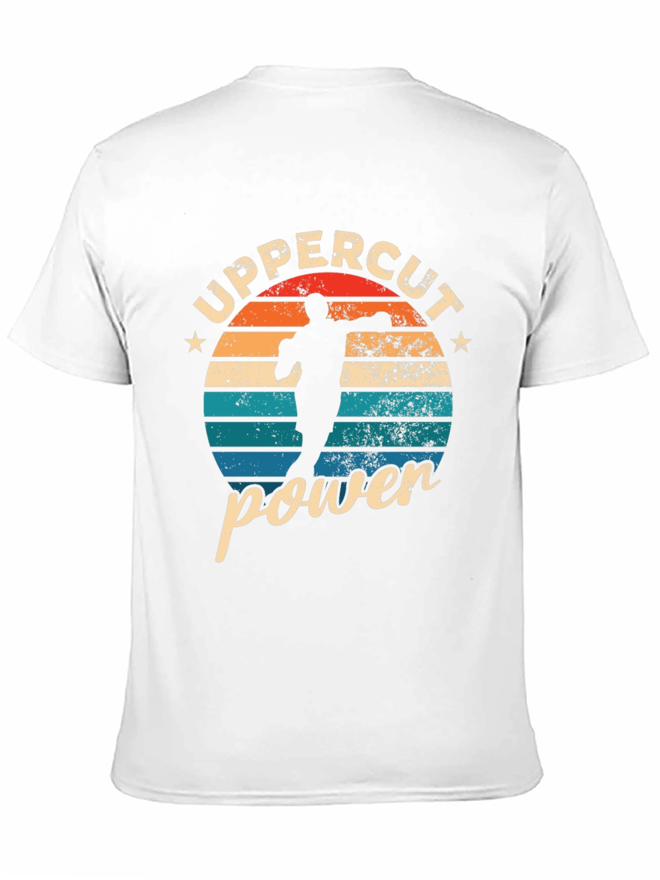 Uppercut Power Graphic Tee - Retro Boxer Design