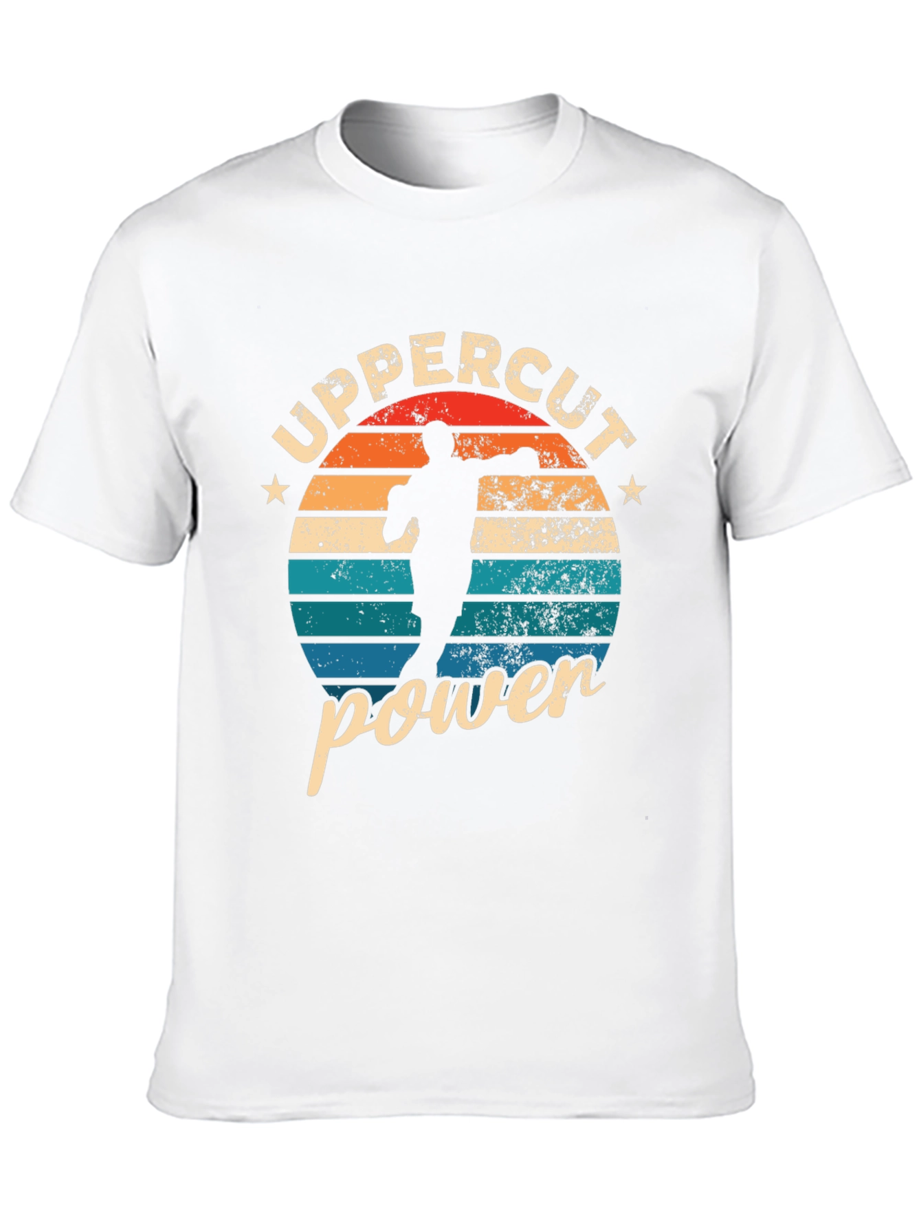 Uppercut Power Graphic Tee - Retro Boxer Design