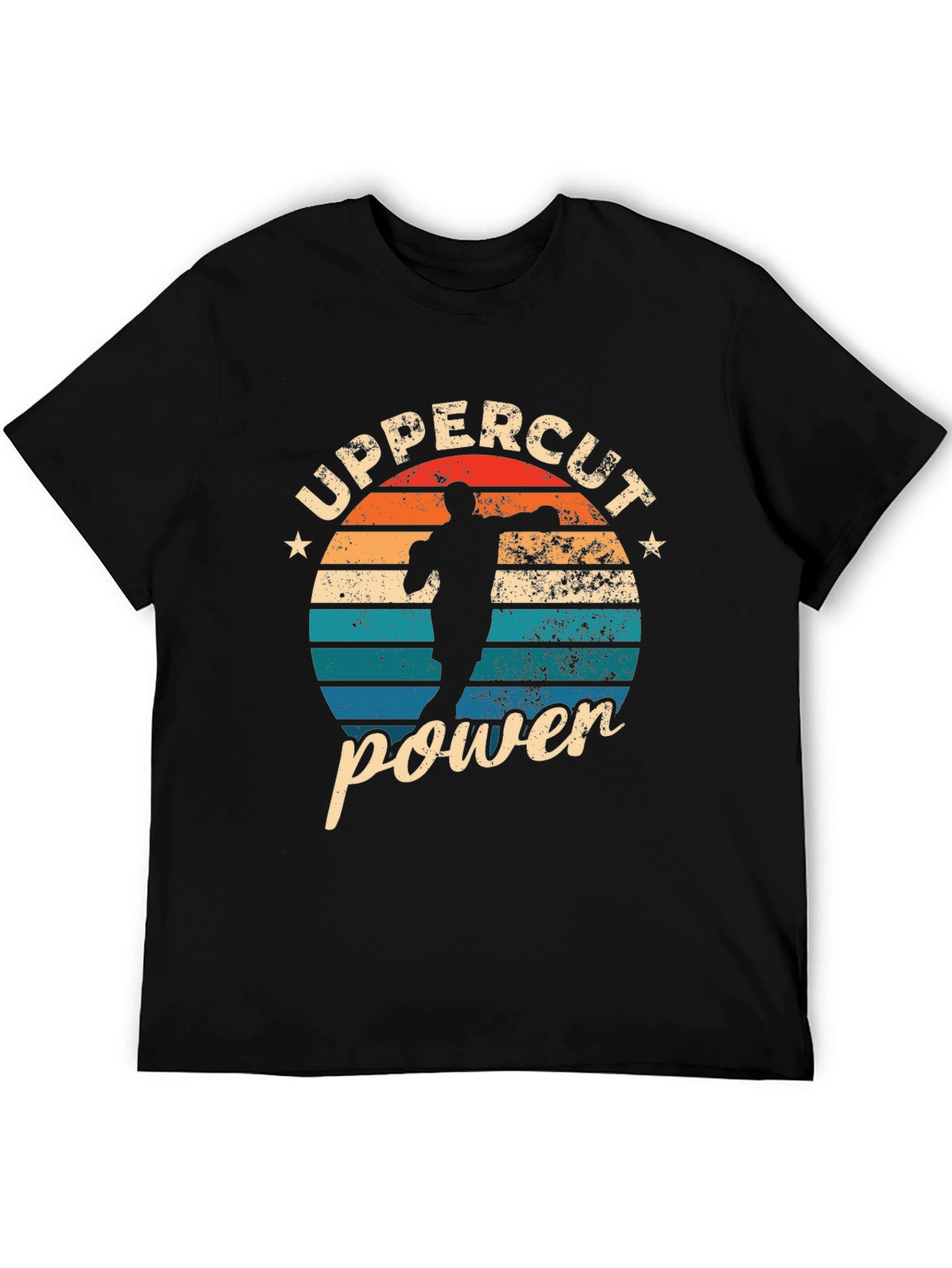 Uppercut Power Graphic Tee - Retro Boxer Design