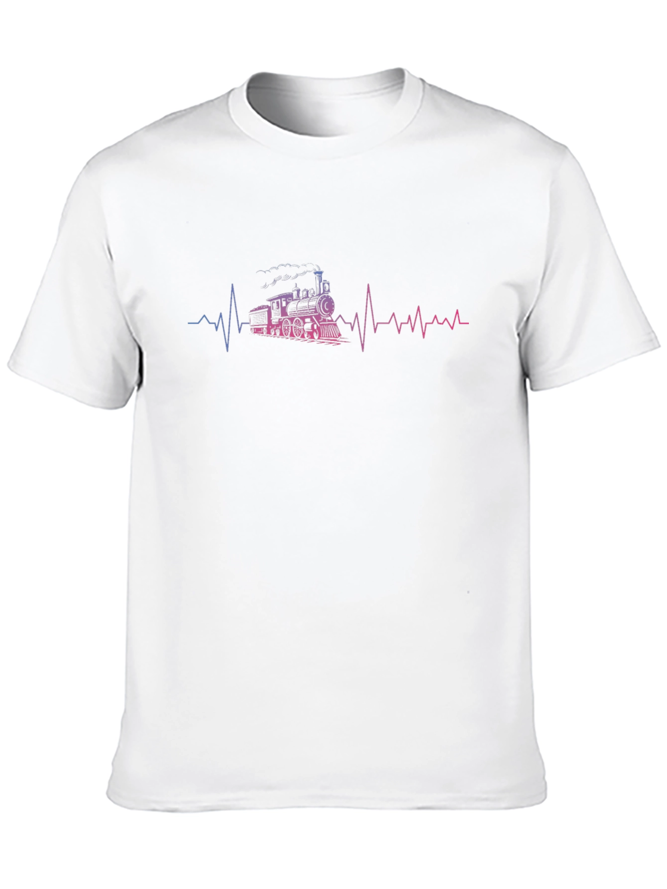 Train Heartbeat Graphic Tee