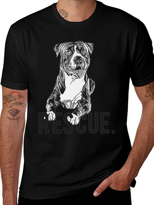 Rescue Dog Graphic T-Shirt - Unisex